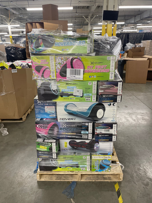 Liquidation Pallet of Hoverboards, Hoverboard Accessories and Electric Scooters | Pallet-FFT | 240103_4
