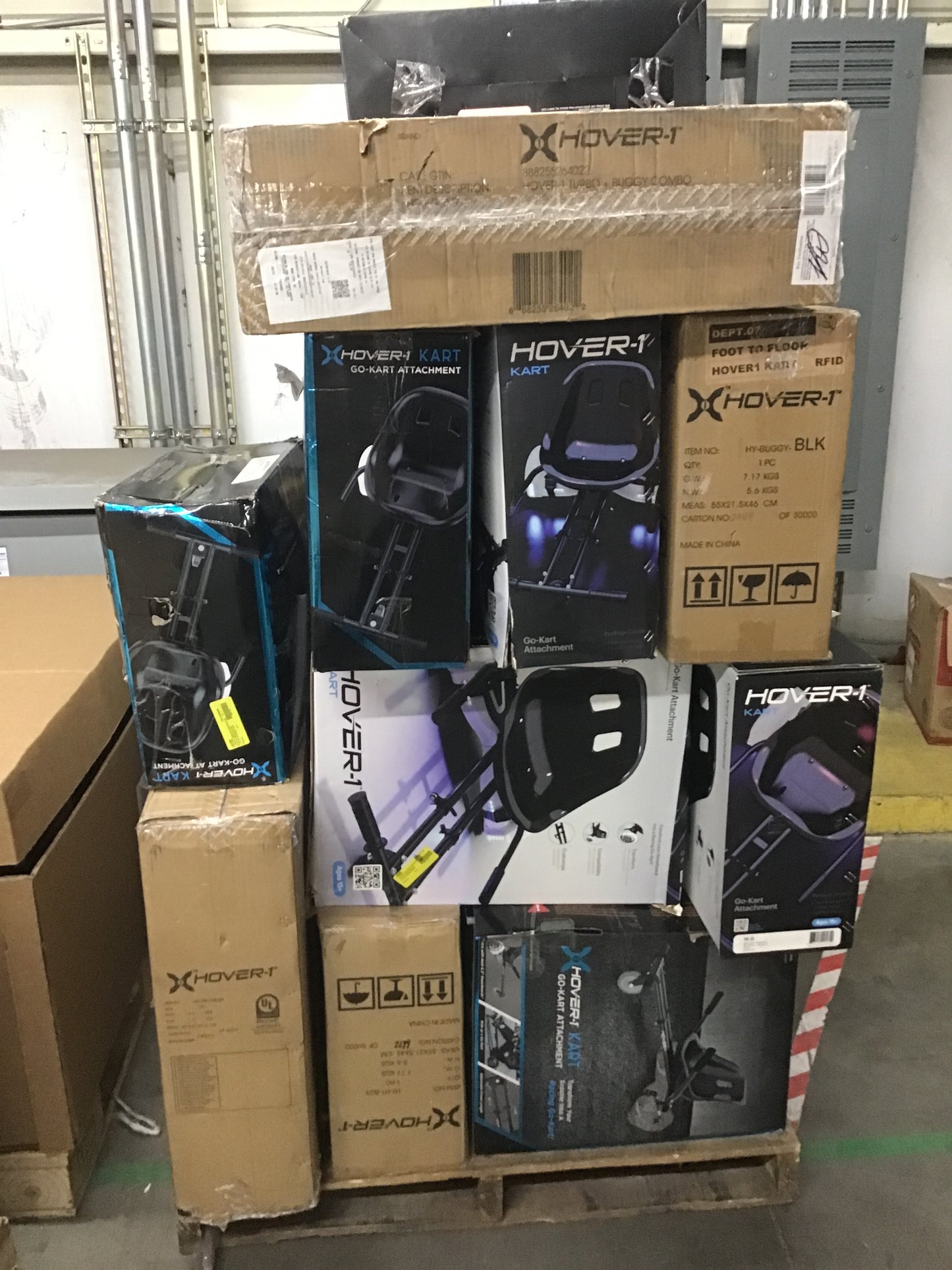 Liquidation Pallet of Hoverboard Attachments and Hoverboards | Pallet-GDE | 240205_6