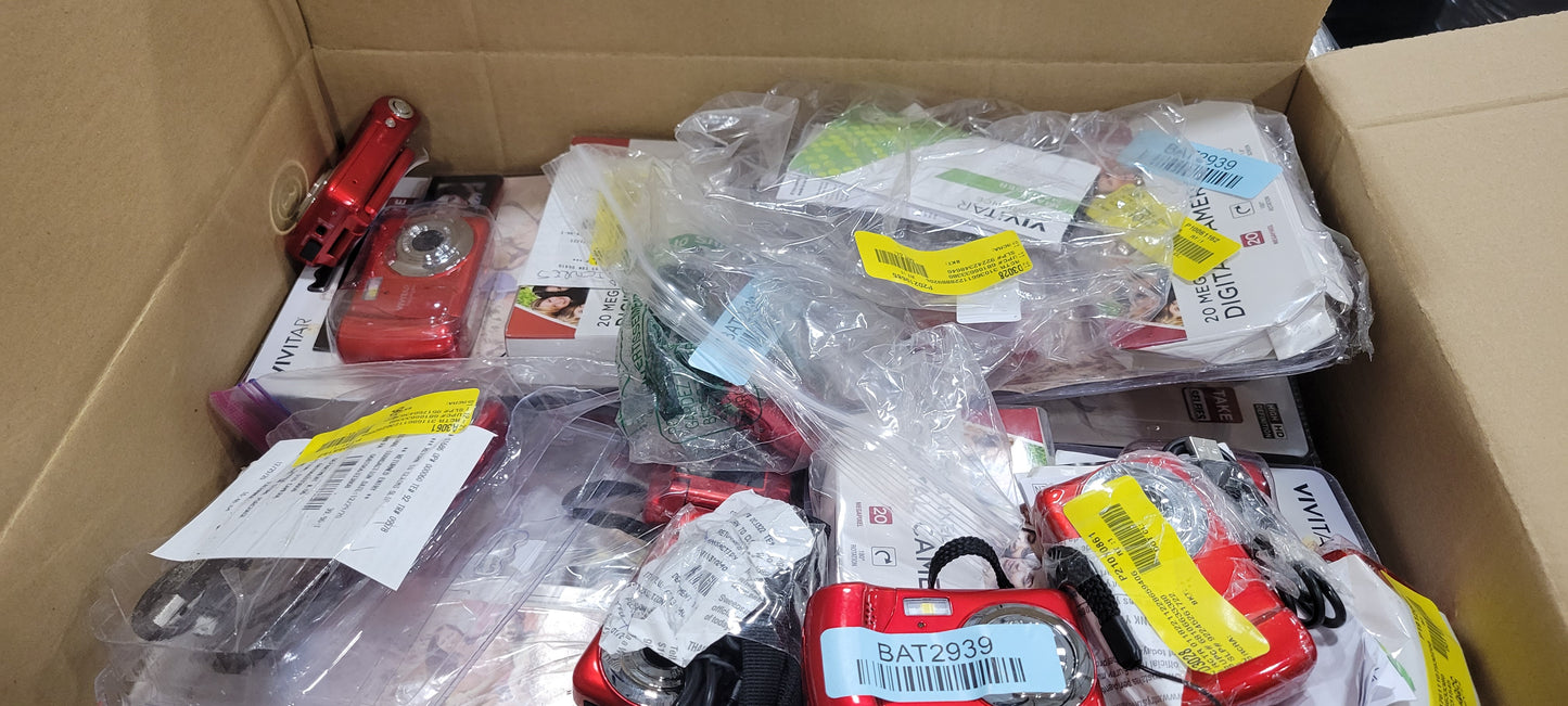 Liquidation Pallet of Cameras, Electronic Toys and Drones, Pallet-APZ