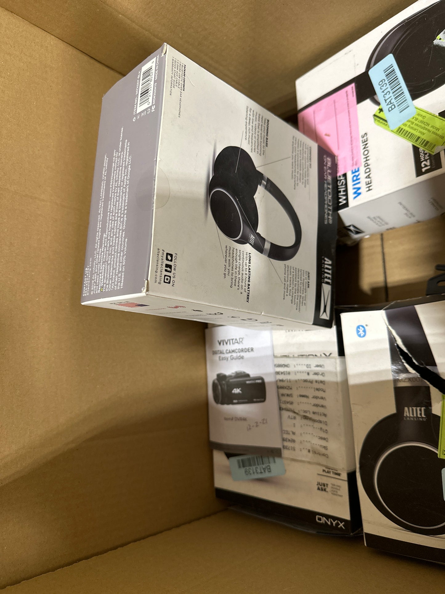 Liquidation Pallet of Headphones, Pallet-ANM