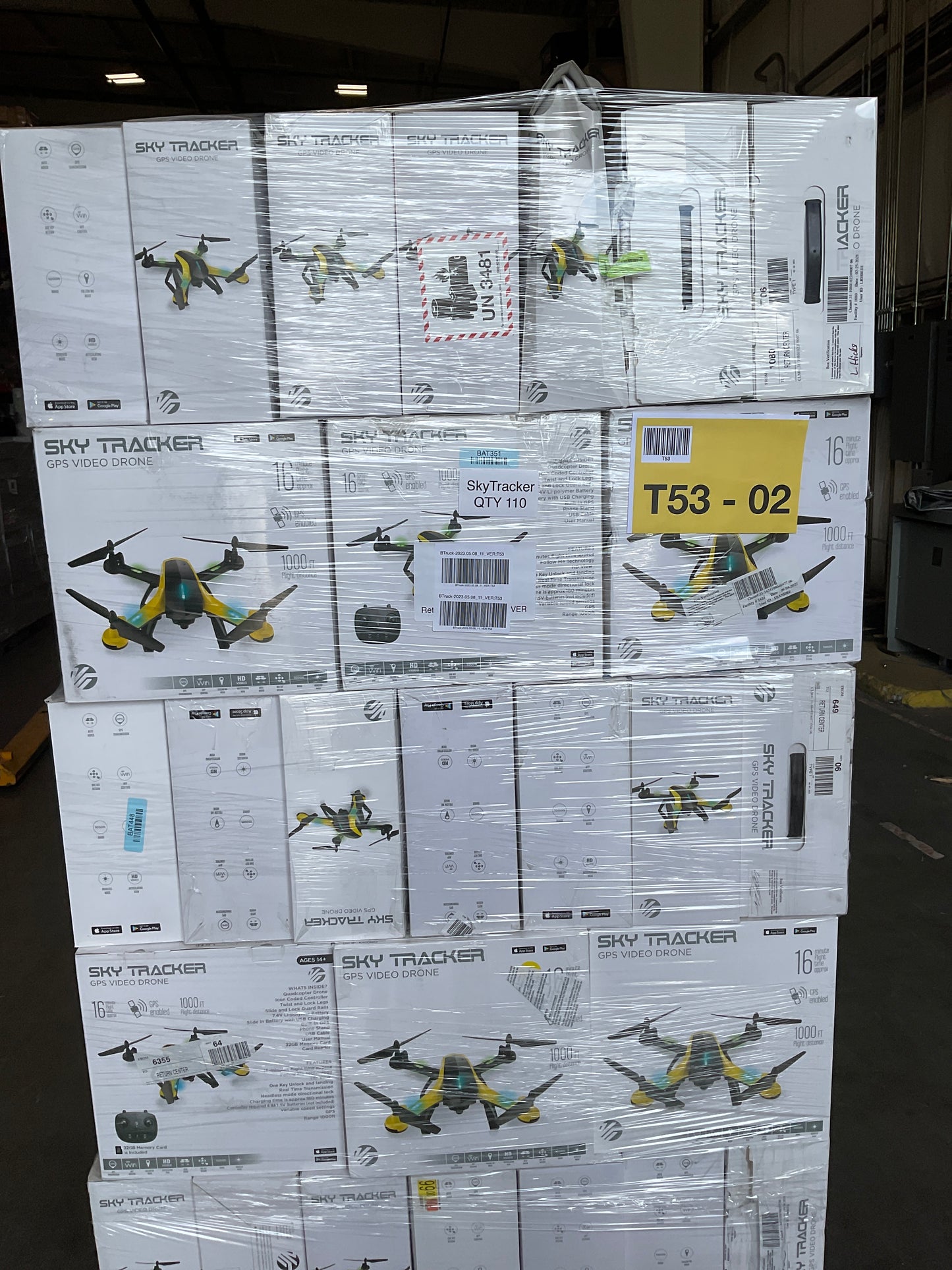Liquidation Pallet of Drones, Pallet-ARD