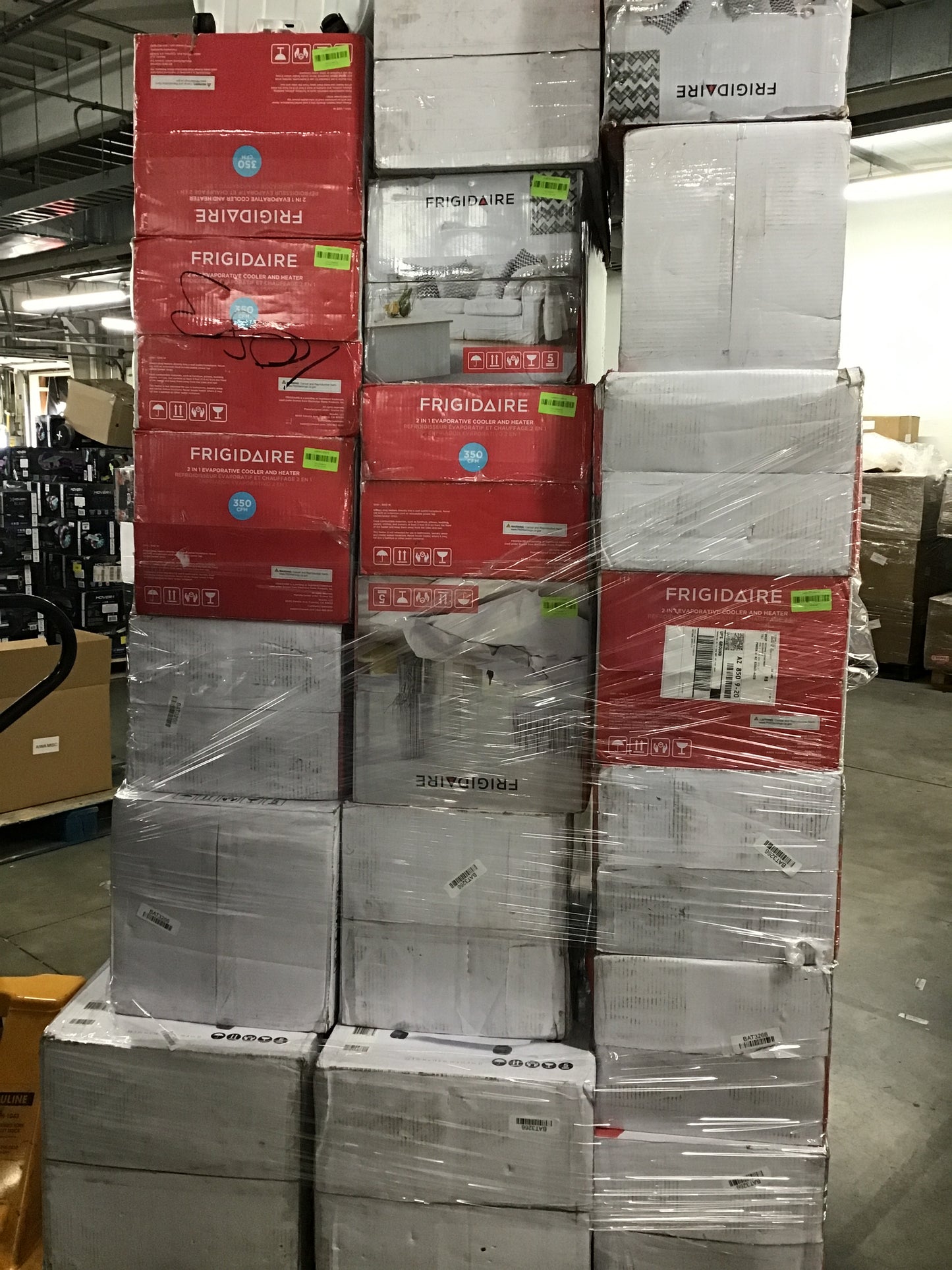 Liquidation Pallet of Portable HVACs, Pallet-AKH