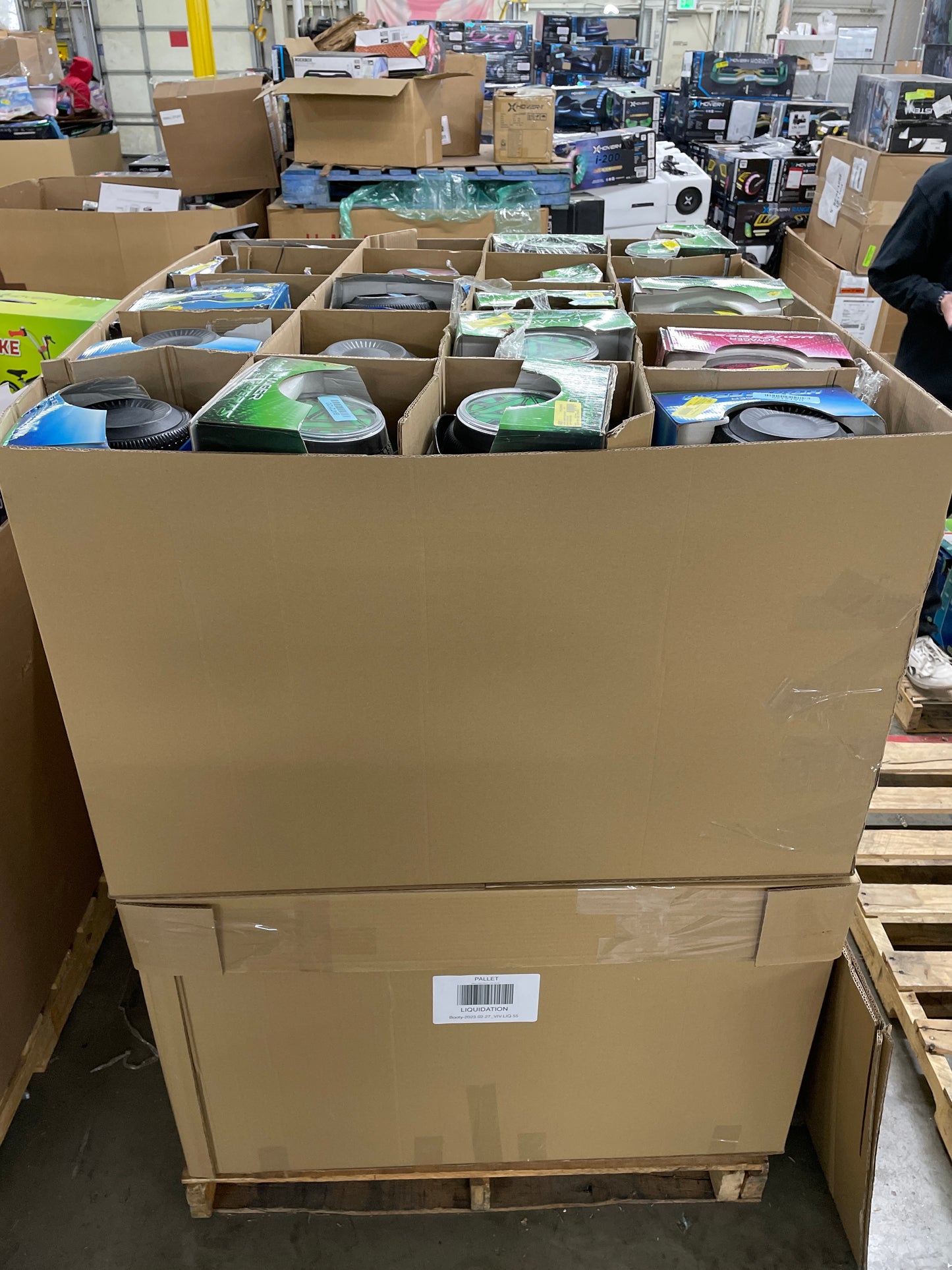 Liquidation Pallet of Hoverboards and Toys, Pallet-GI