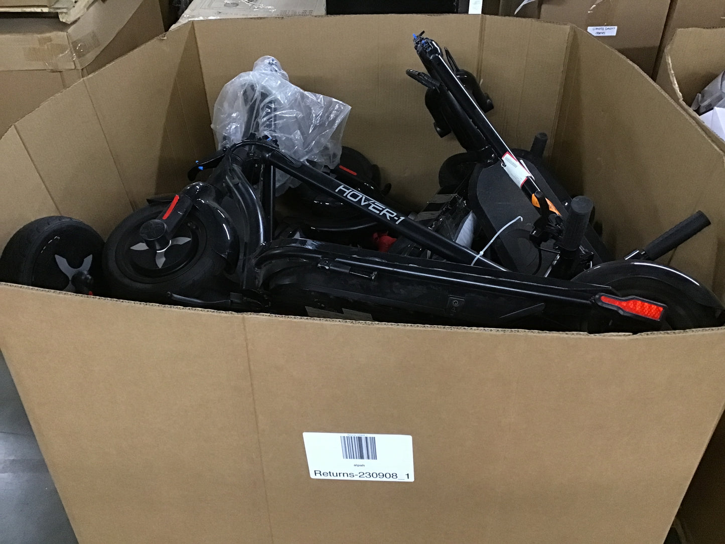 Liquidation Pallet of Electric Scooters, Pallet-DRQ