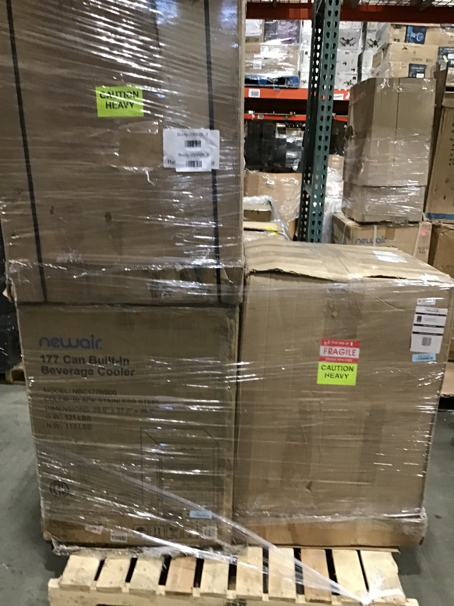 Liquidation Pallet of Compact Fridges, Pallet-CYV