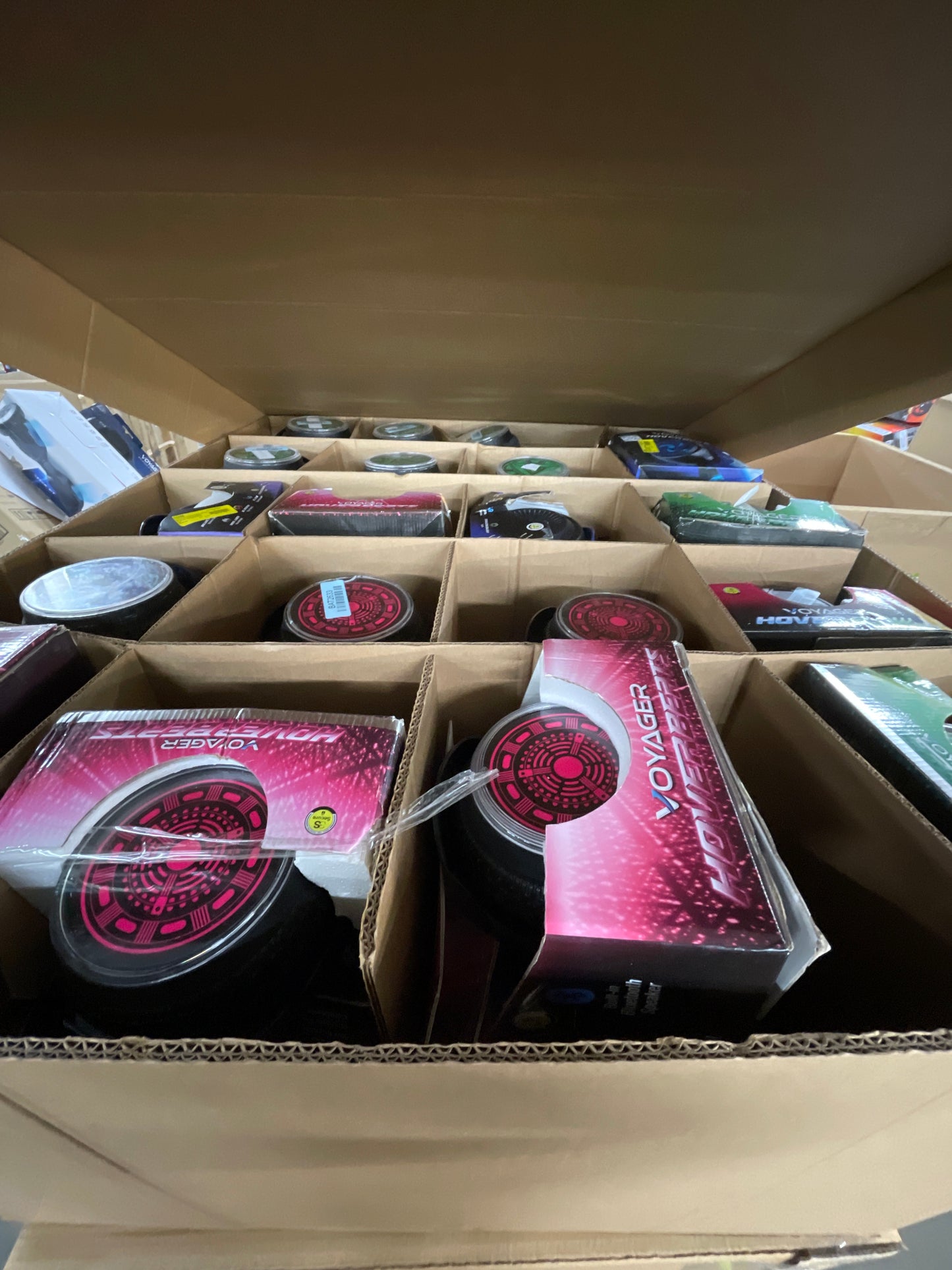 Liquidation Pallet of Hoverboards and Electronic Toys, Pallet-TO