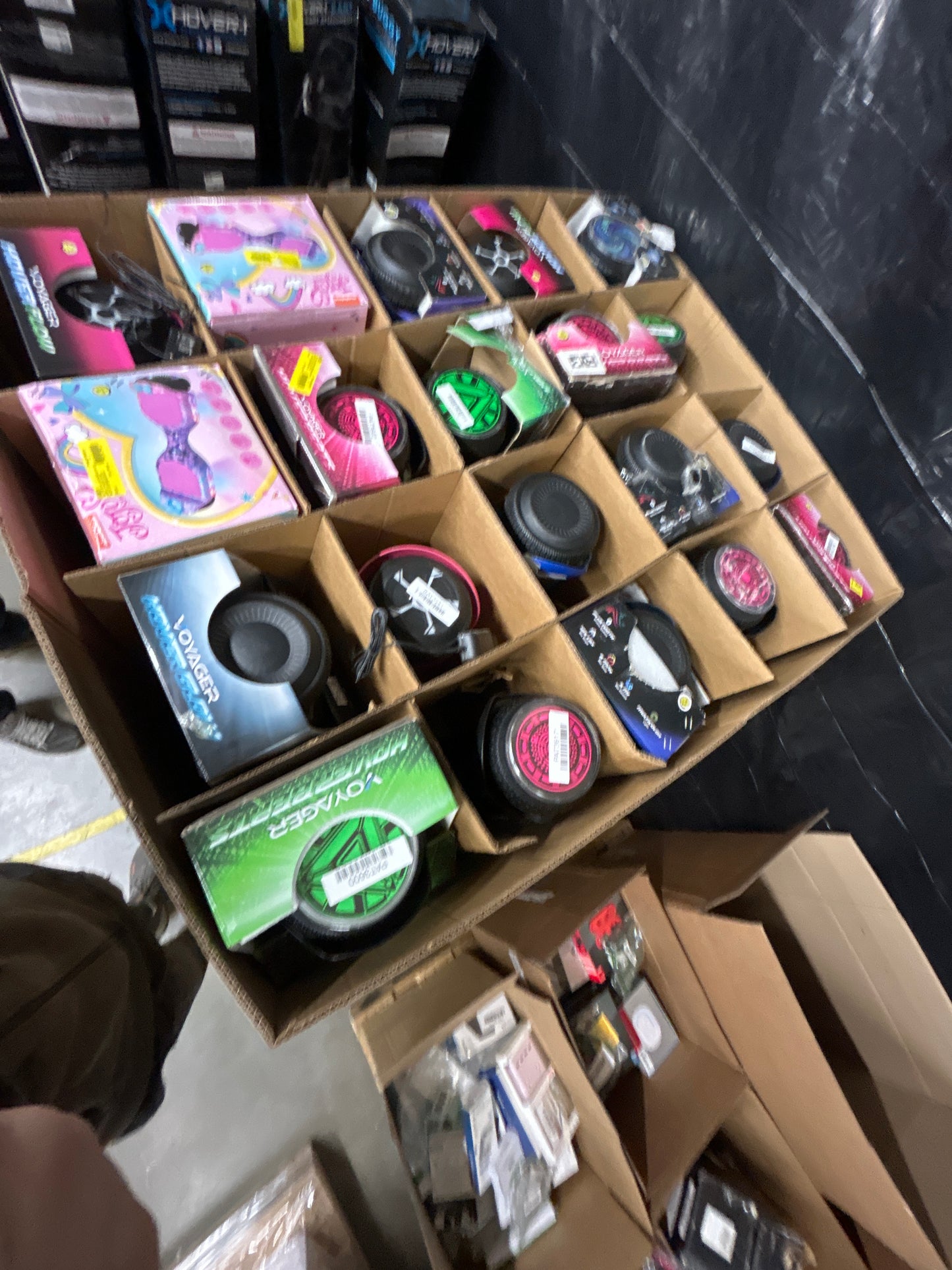 Liquidation Pallet of Hoverboards and Toys, Pallet-ALM