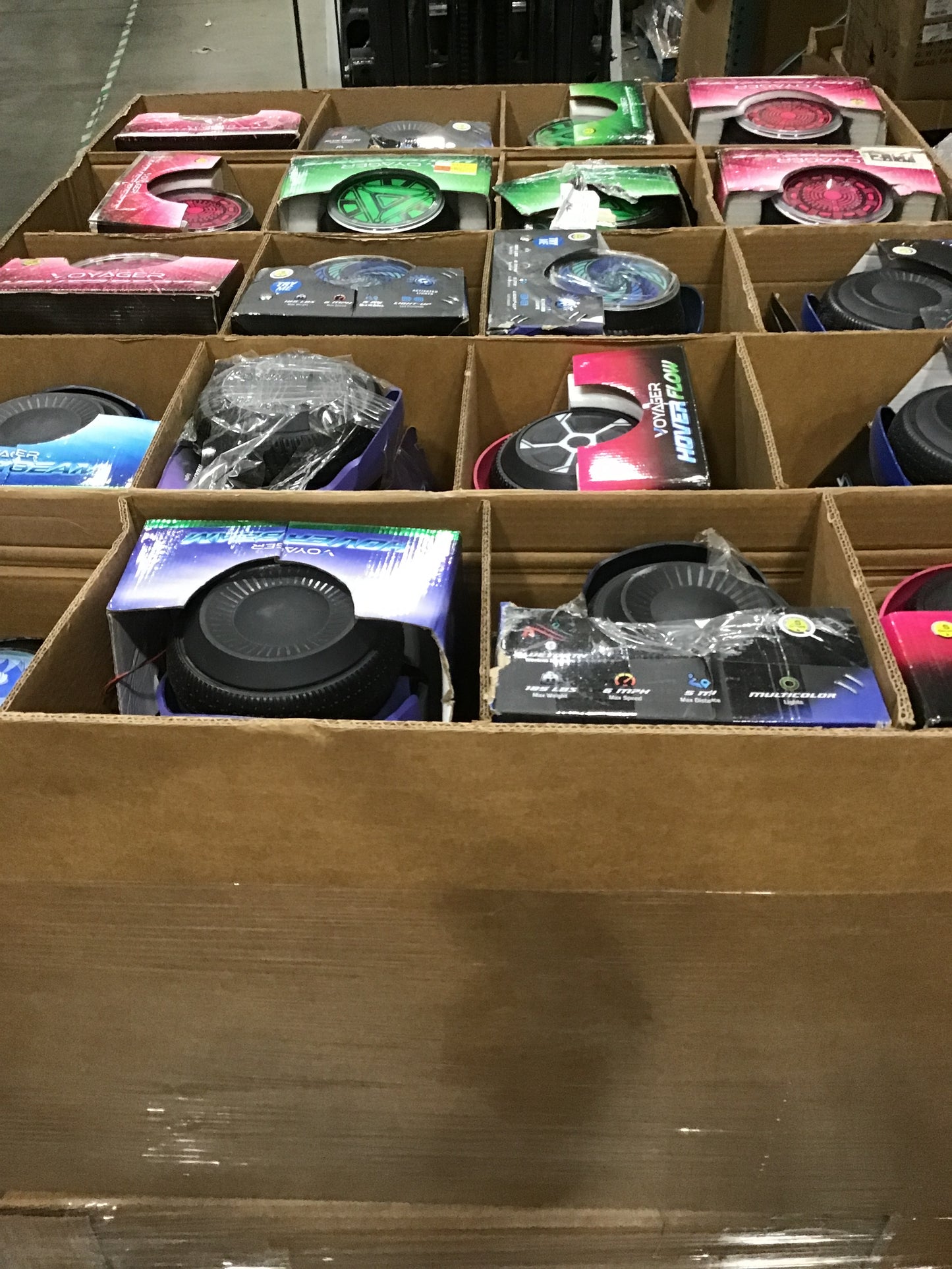 Liquidation Pallet of Hoverboards and Toys, Pallet-AYI