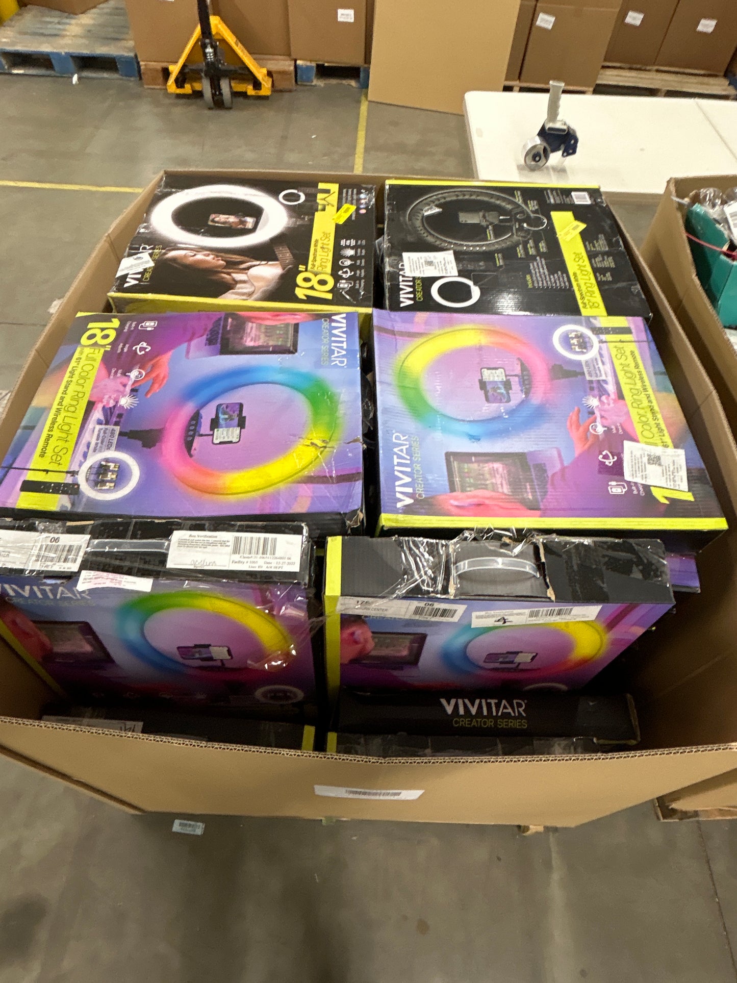 Liquidation Pallet of Lights and Drones, Pallet-O