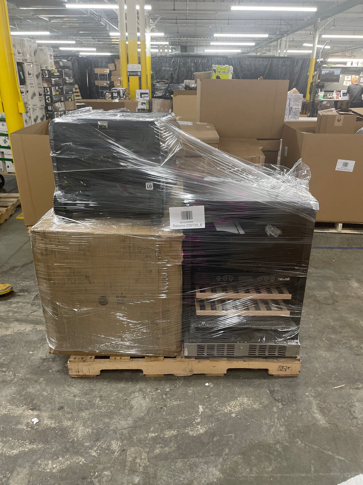 Liquidation Pallet of Compact Fridges, Pallet-CPF