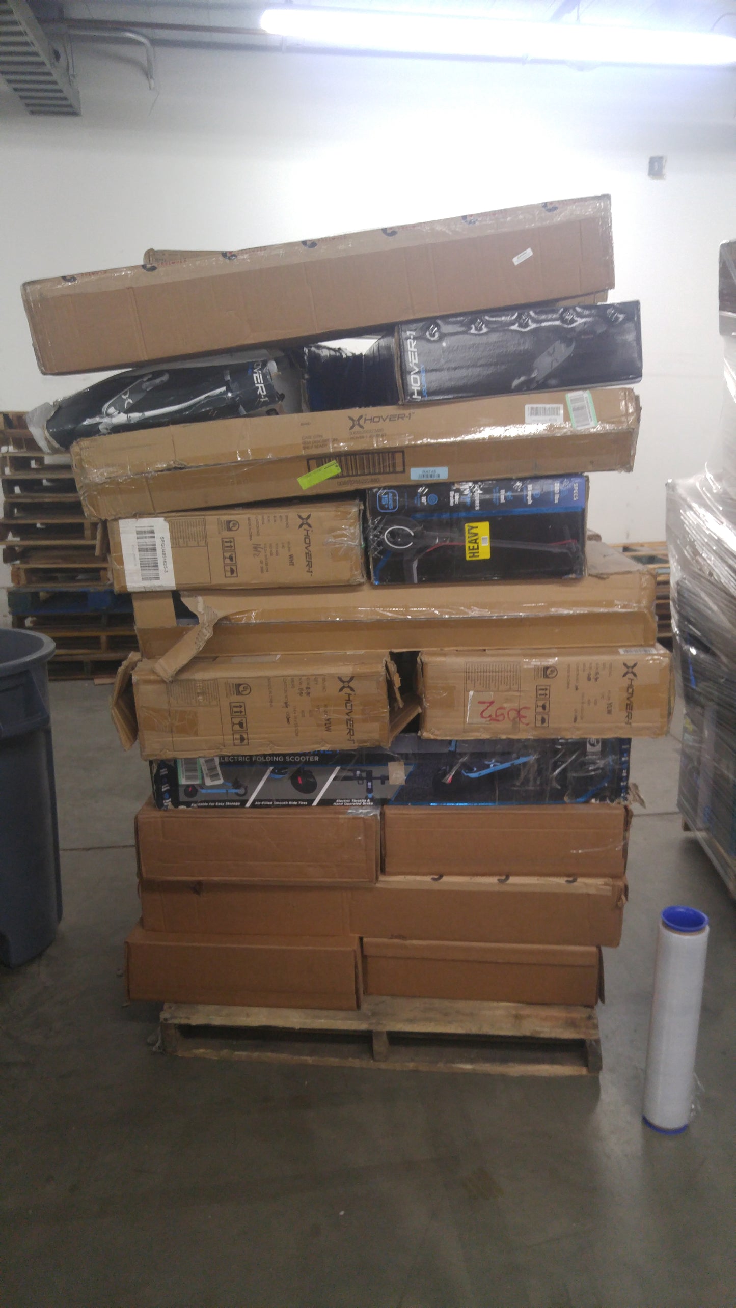 Liquidation Pallet of Electric Scooters, Pallet-DKO