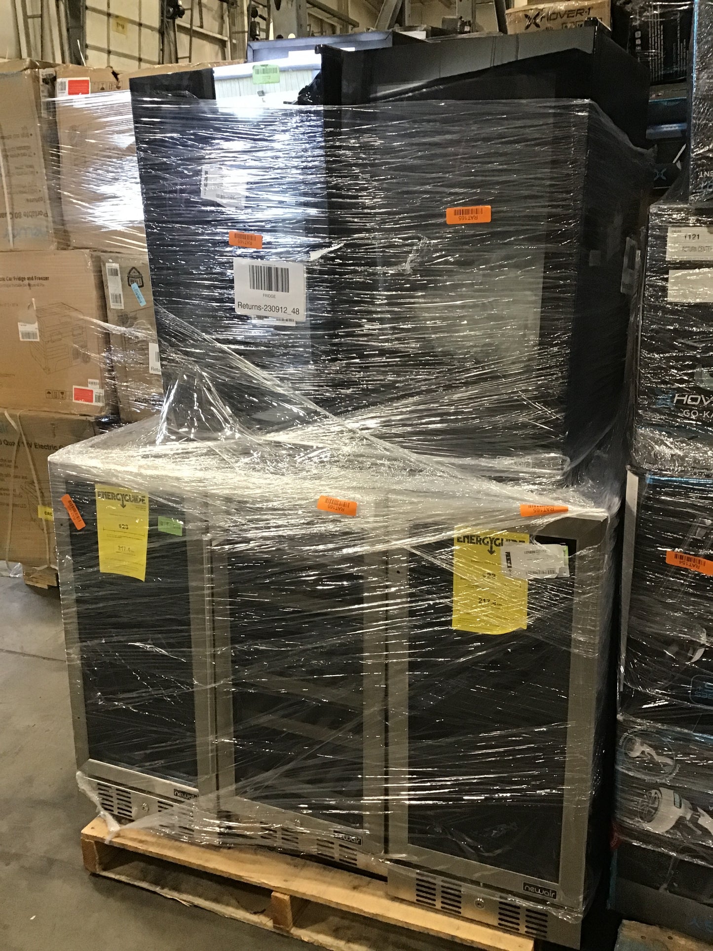 Liquidation Pallet of Compact Fridges, Pallet-DOI