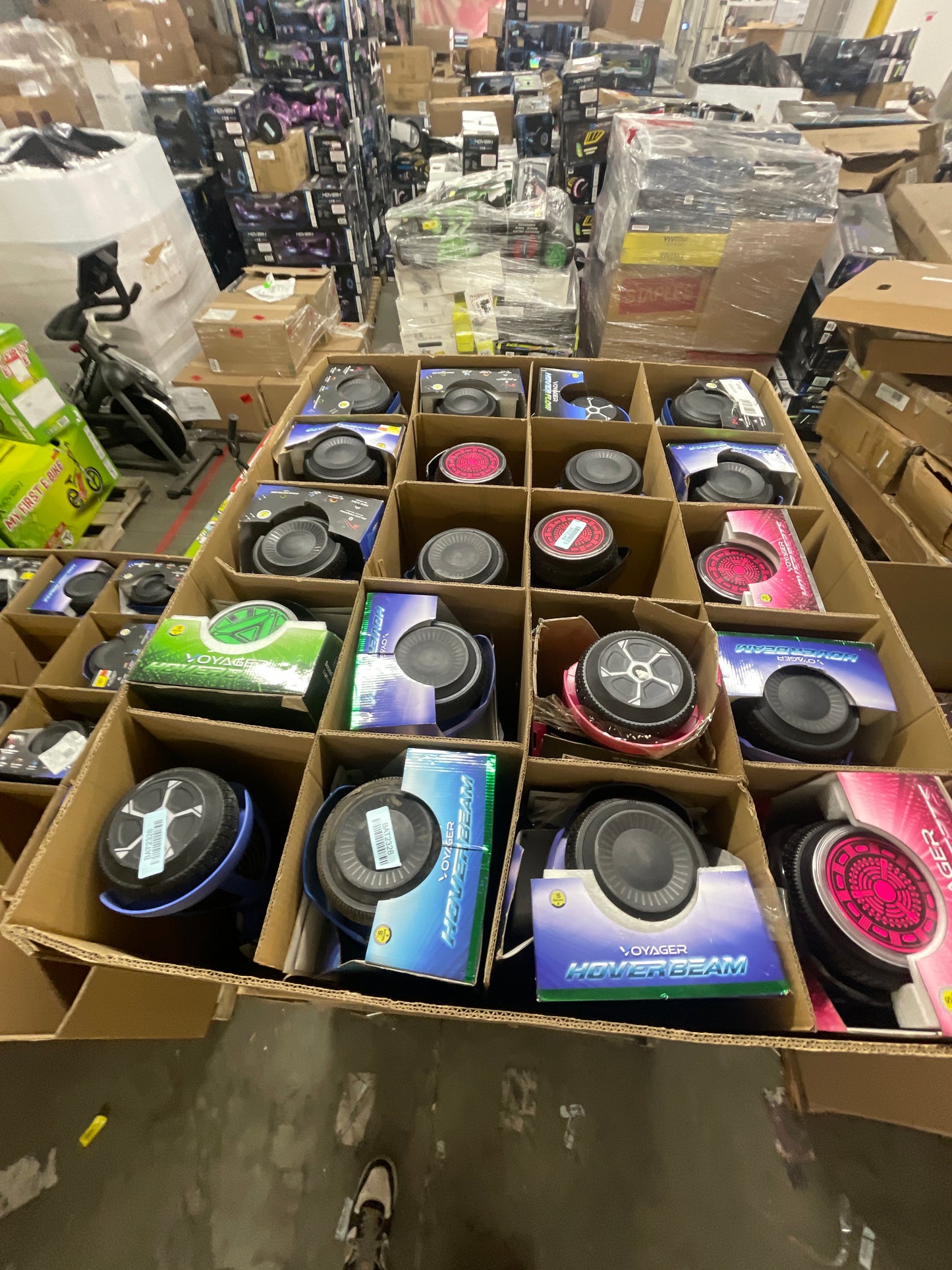 Liquidation Pallet of Hoverboards and Toys, Pallet-ML