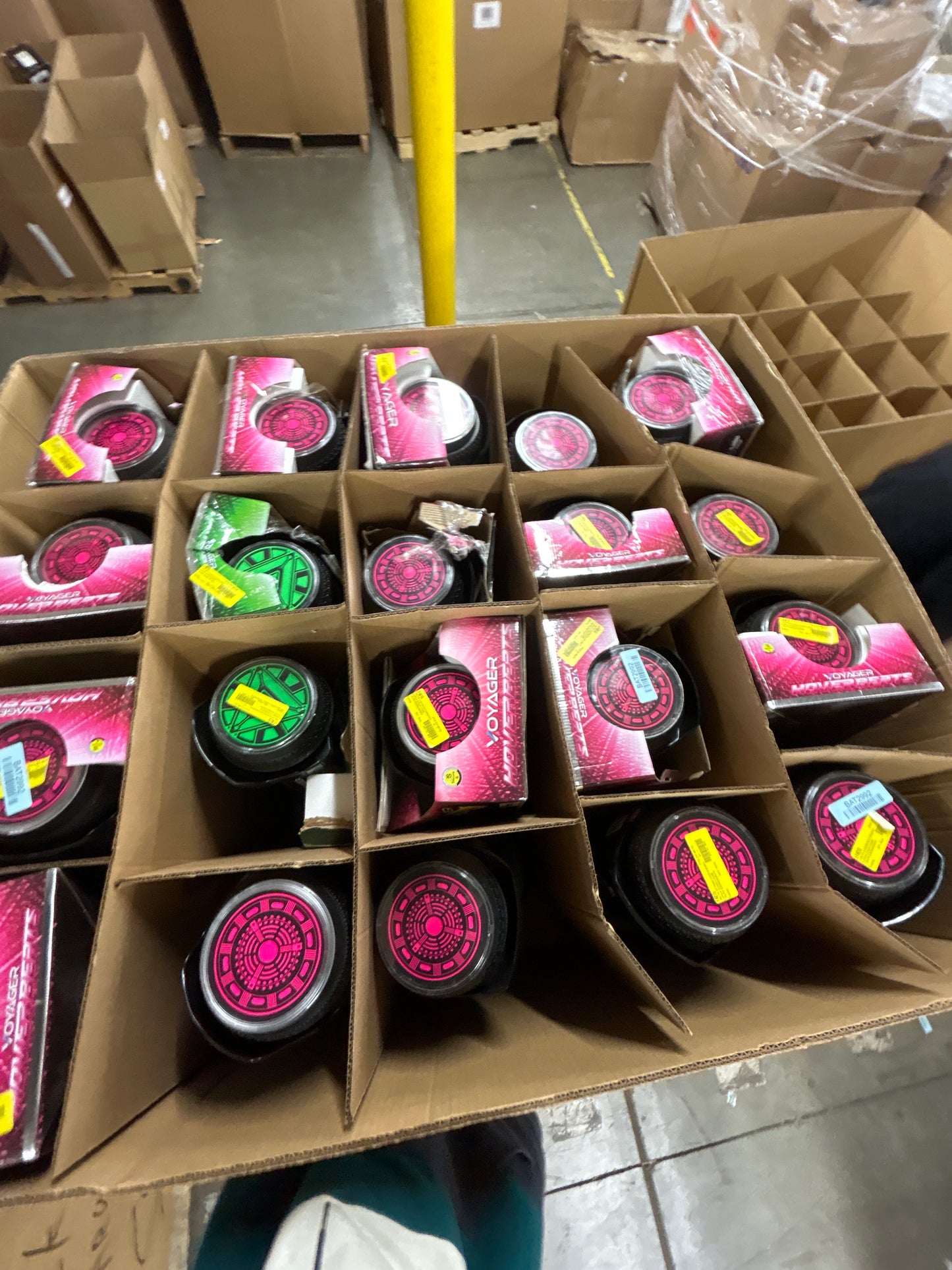 Liquidation Pallet of Toys, Security Devices and Hoverboards, Pallet-AGL