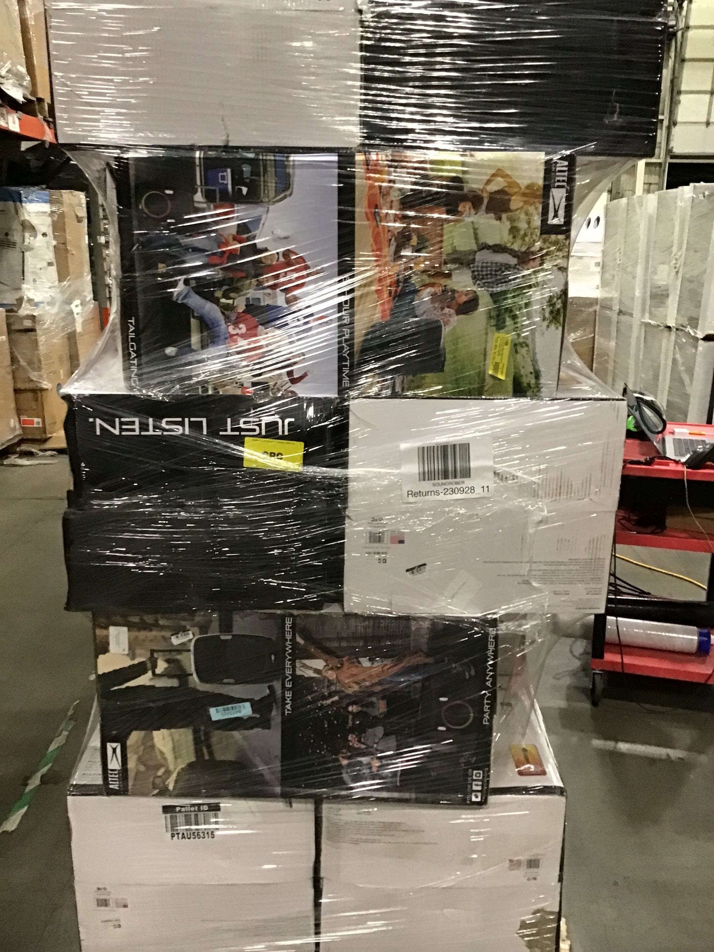 Liquidation Pallet of Speakers, Pallet-DYX