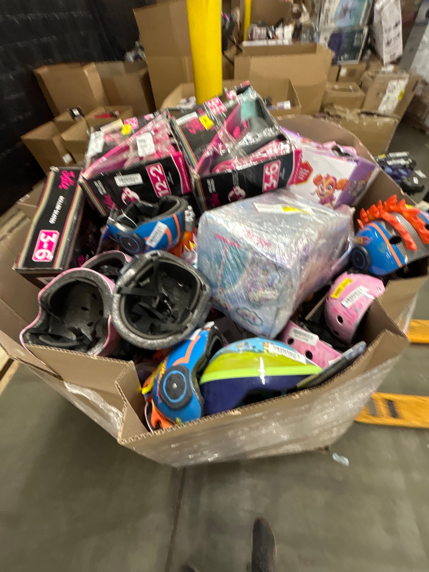 Liquidation Pallet of Toys, Sporting Goods and Electronic Toys, Pallet-AJJ