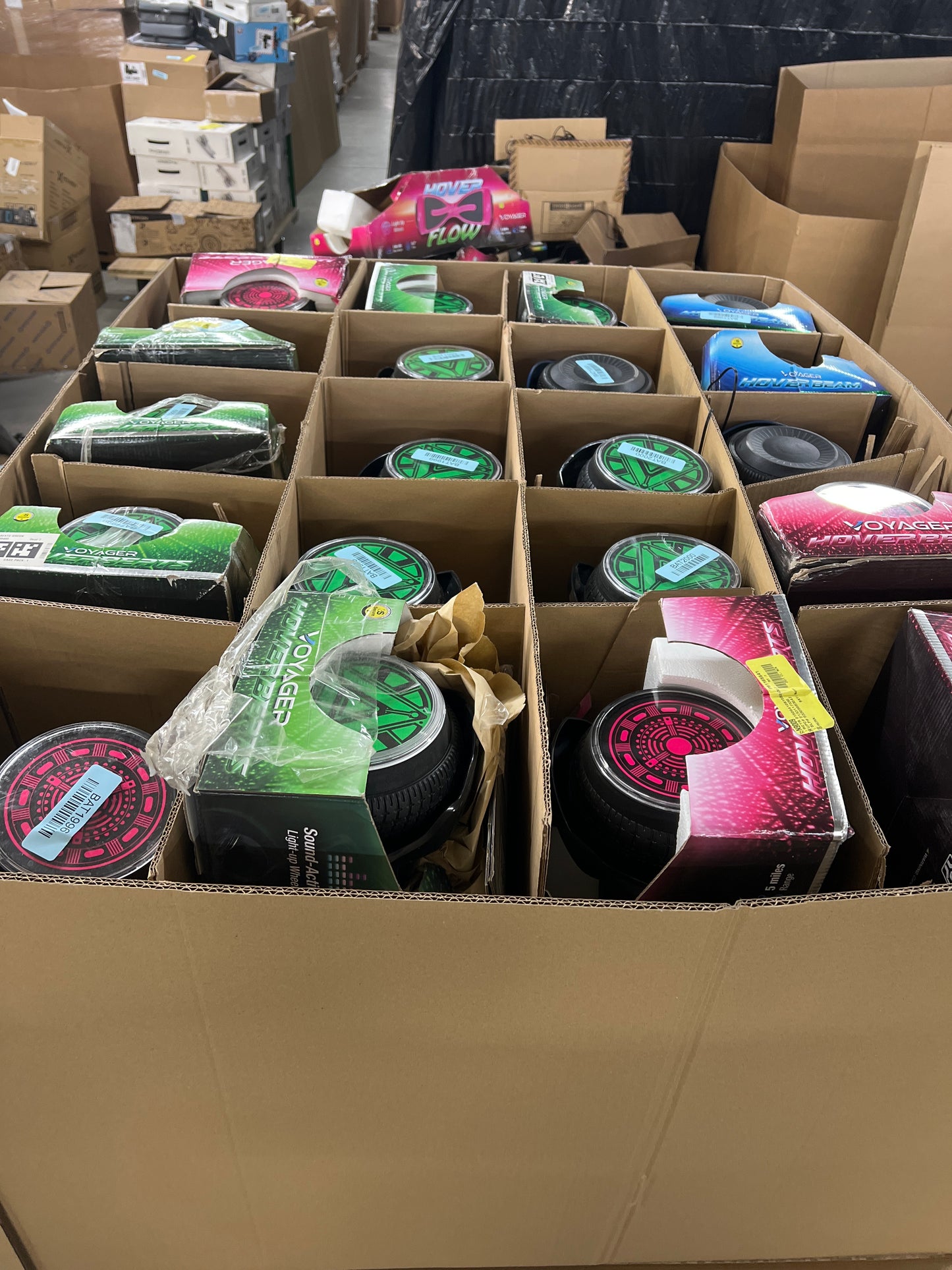 Liquidation Pallet of Hoverboards, Pallet-AT