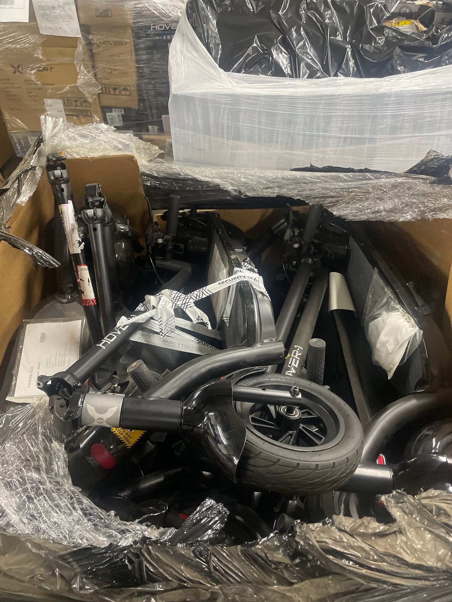 Liquidation Pallet of Electric Scooters, Pallet-WB