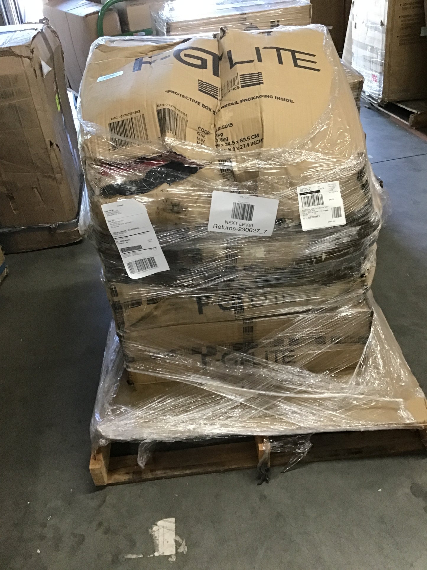 Liquidation Pallet of Gaming Accessories, Pallet-BUA