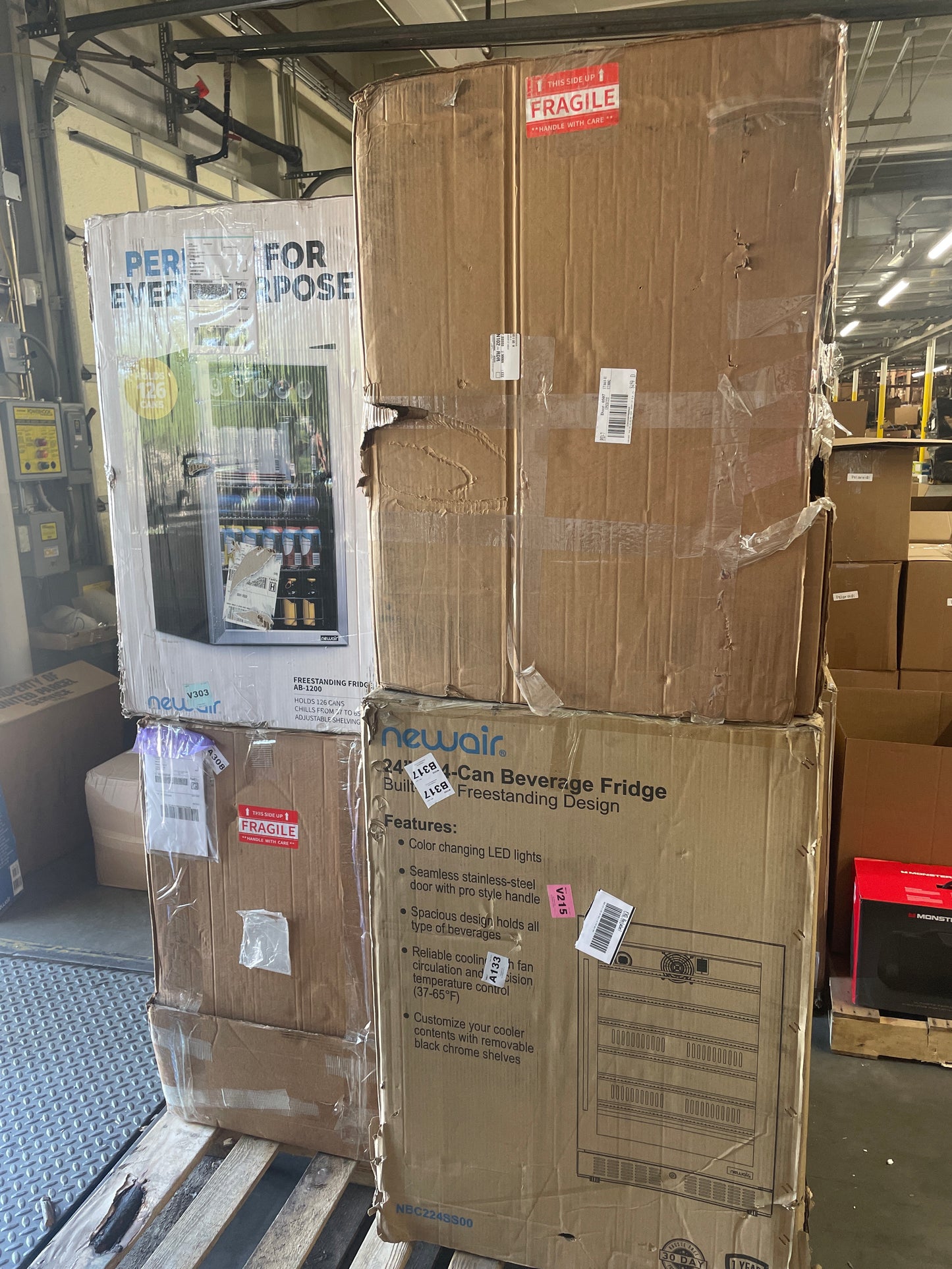 Liquidation Pallet of Compact Fridges, Pallet-CXW