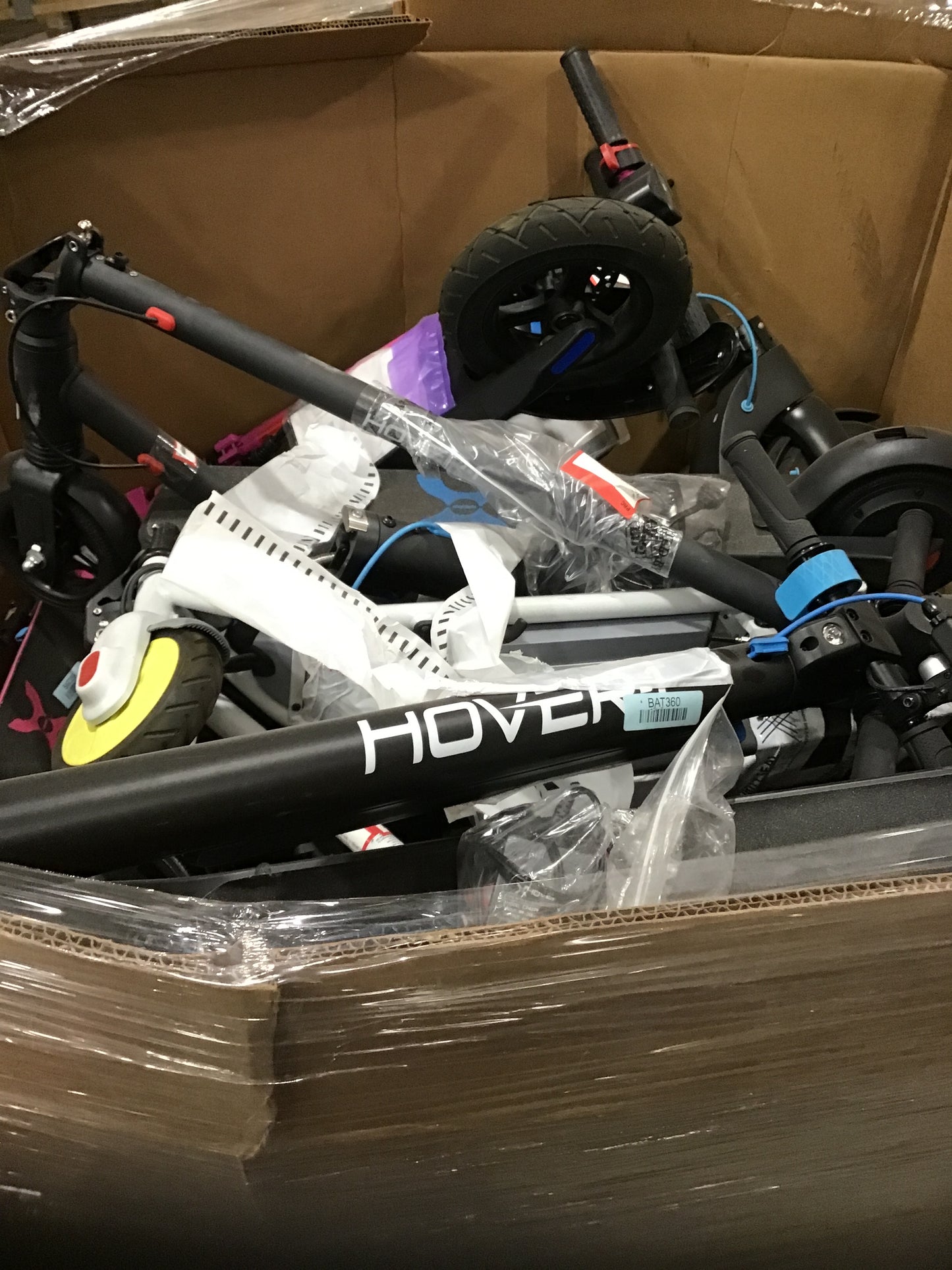 Liquidation Pallet of Electric Scooters, Pallet-CCF