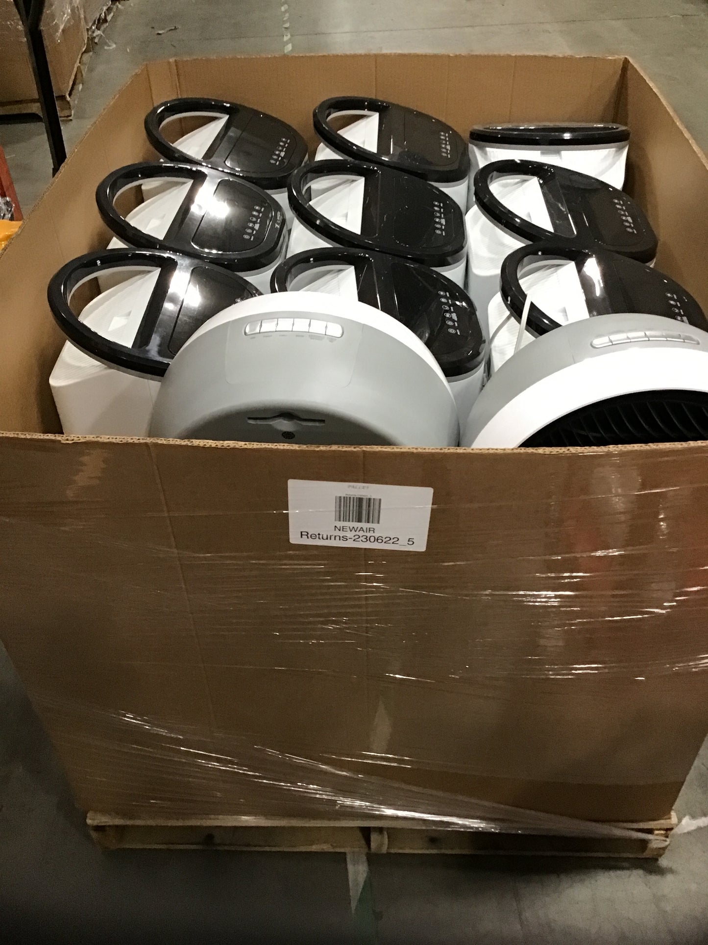 Liquidation Pallet of Portable HVACs, Pallet-CPU