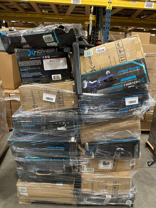 Liquidation Pallet of Accessories and Hoverboards, Pallet-ATL