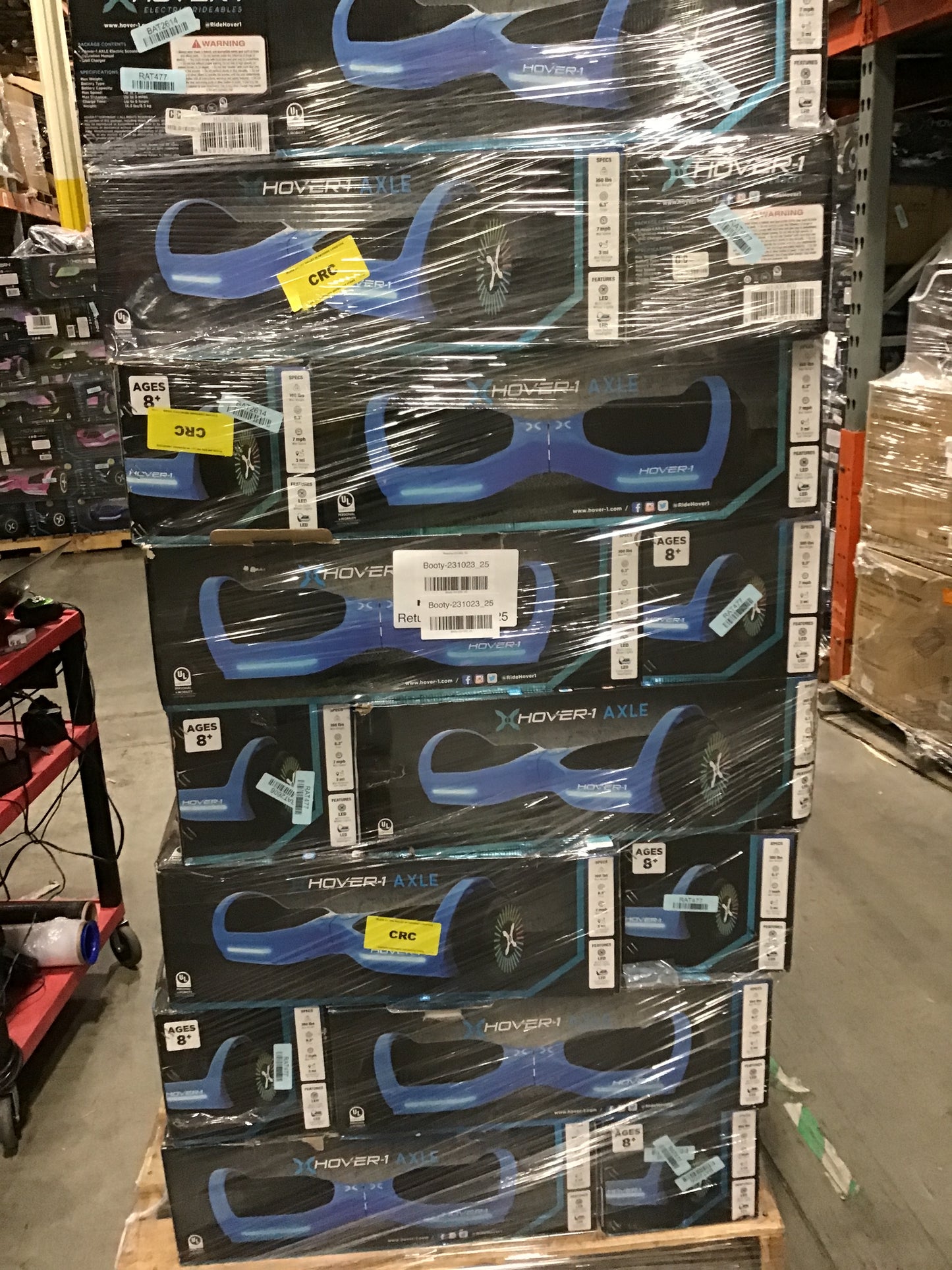 Liquidation Pallet of Hoverboards, Pallet-EIN