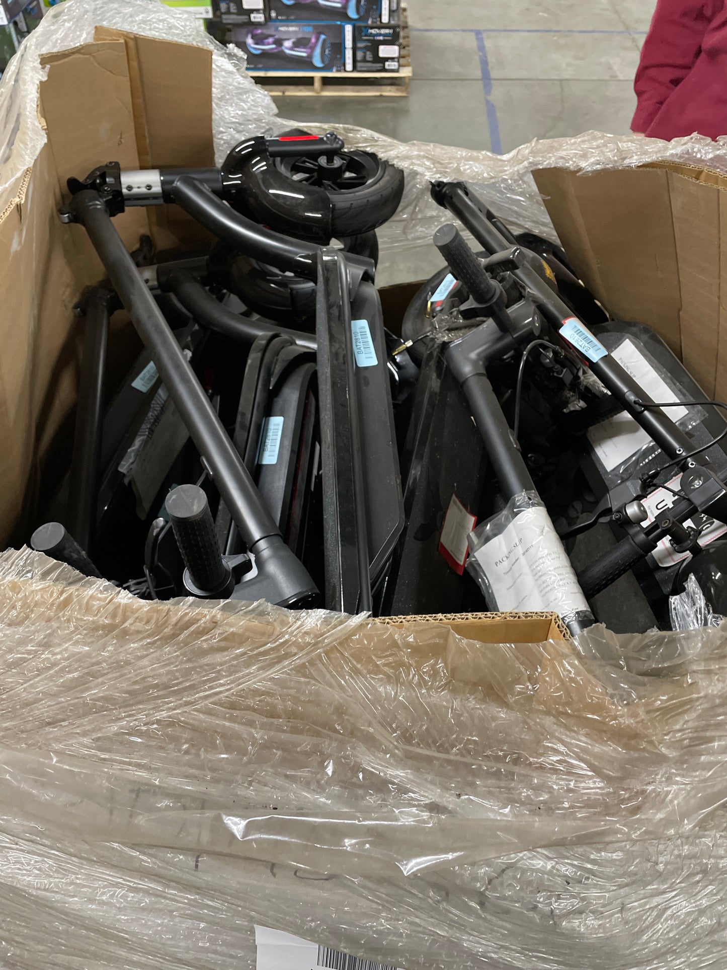 Liquidation Pallet of Electric Scooters, Pallet-XB