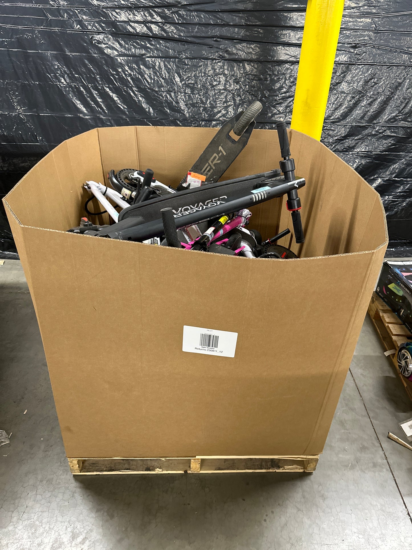 Liquidation Pallet of Electric Scooters, Pallet-CXG