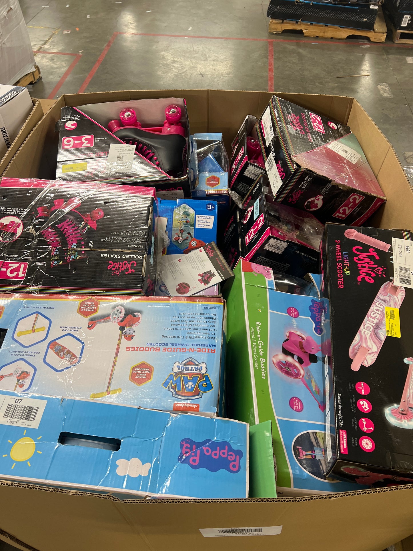 Liquidation Pallet of Toys and Sporting Goods, Pallet-BZ