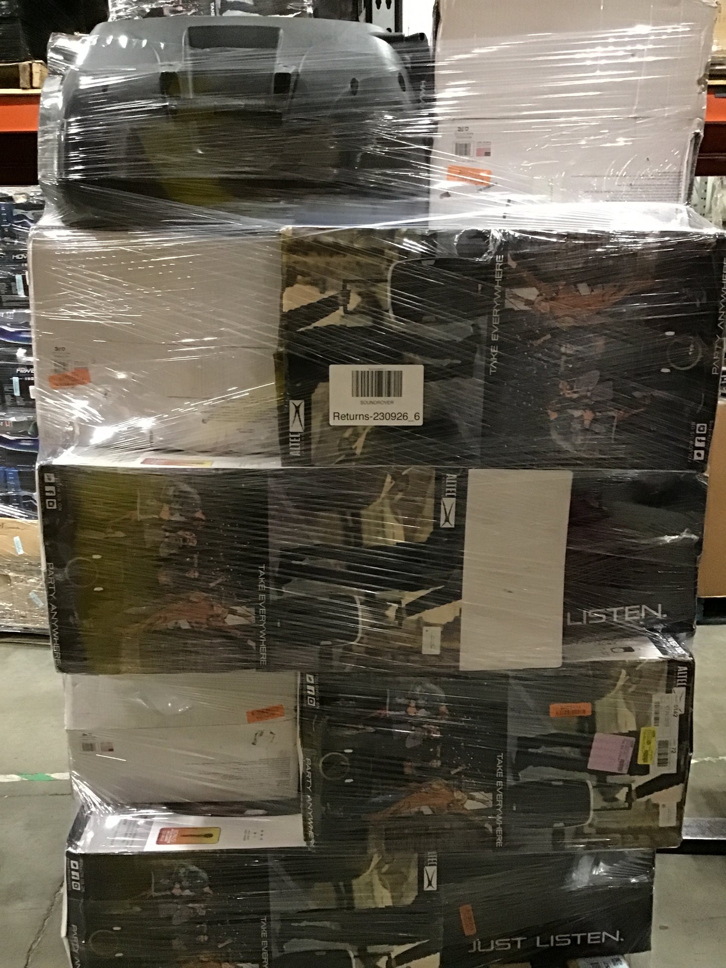 Liquidation Pallet of Speakers, Pallet-DYH