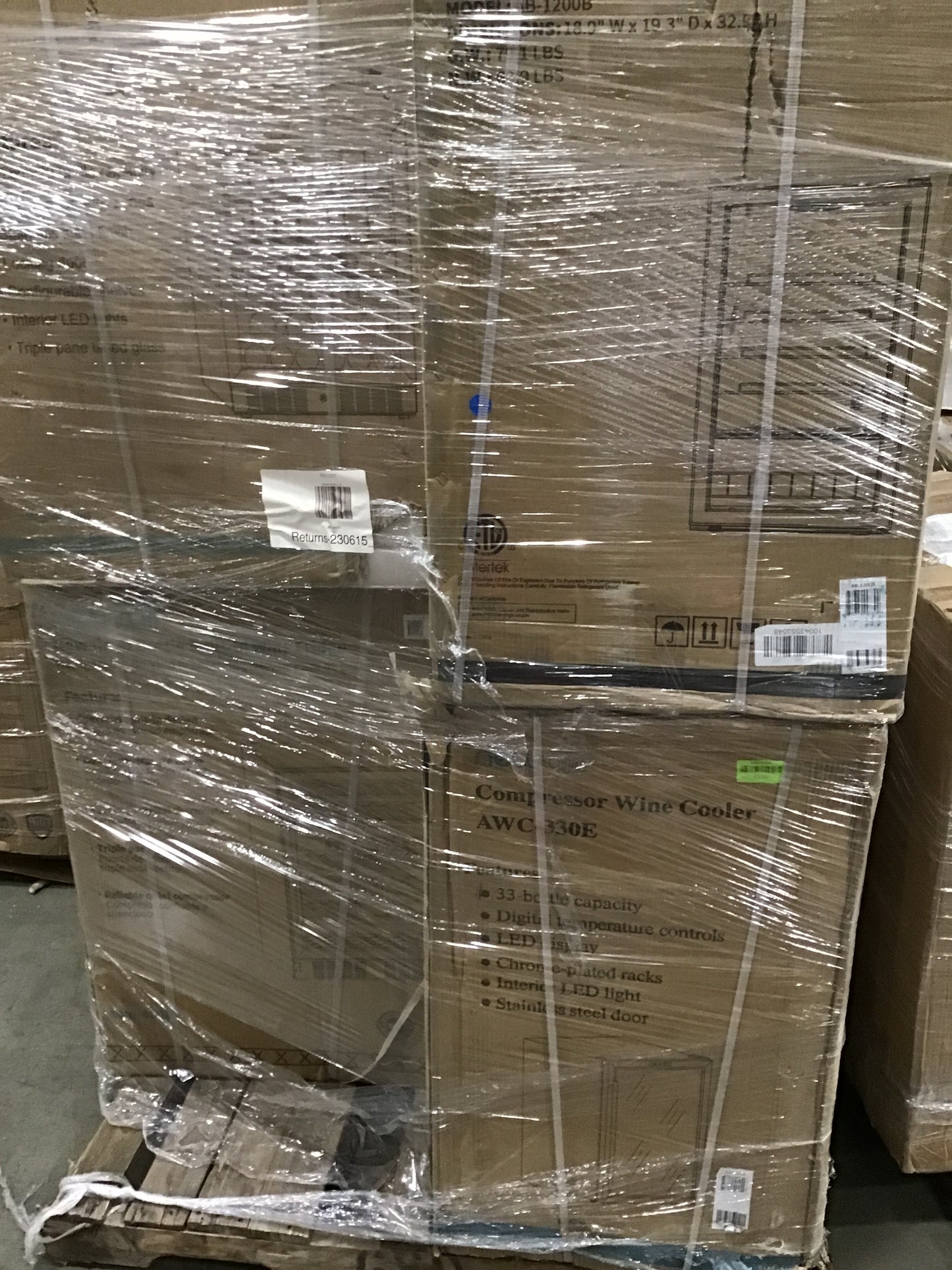 Liquidation Pallet of Compact Ice Makerss and Compact Fridges, Pallet-CEL