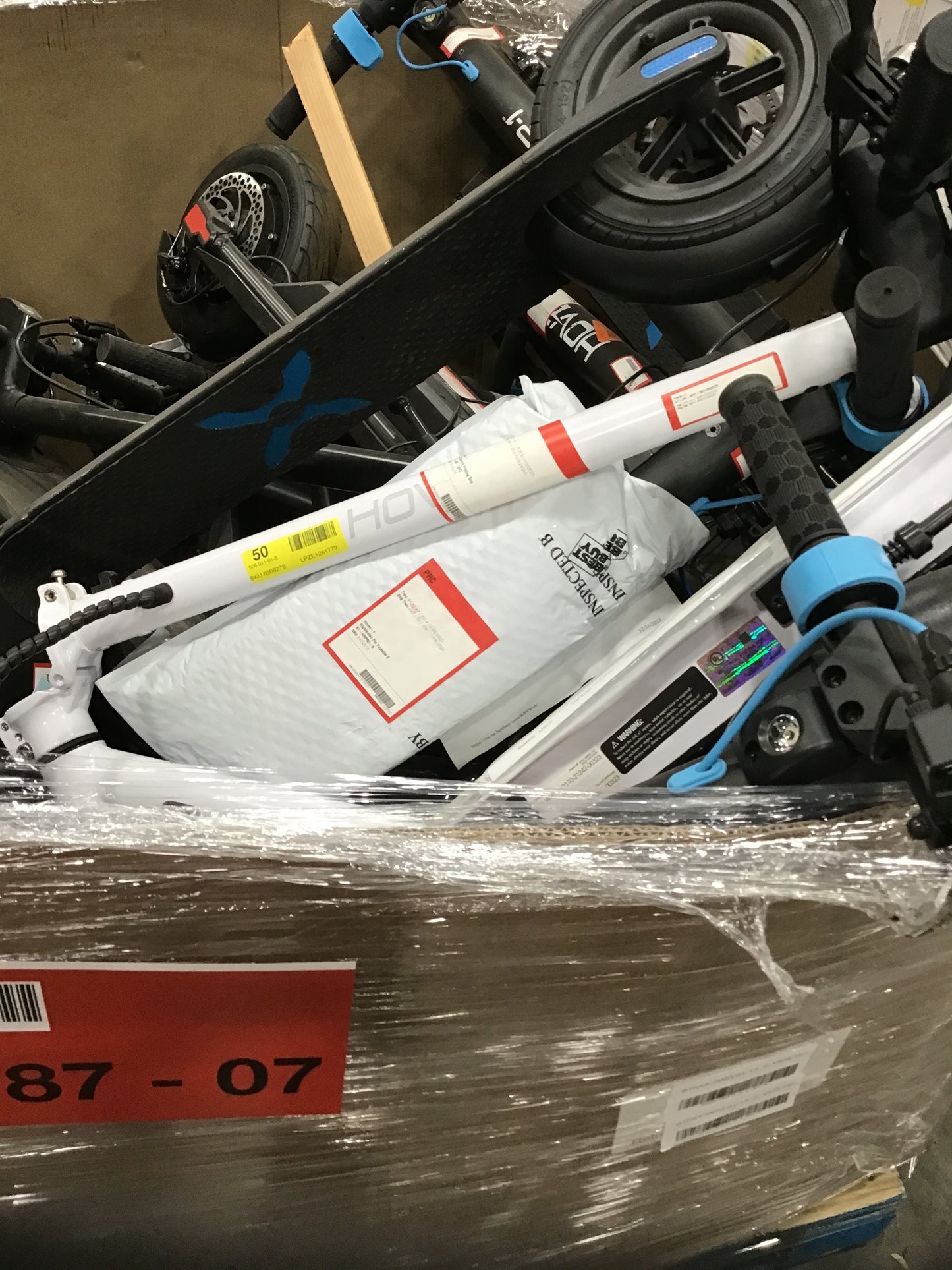 Liquidation Pallet of Electric Scooters, Pallet-CAK