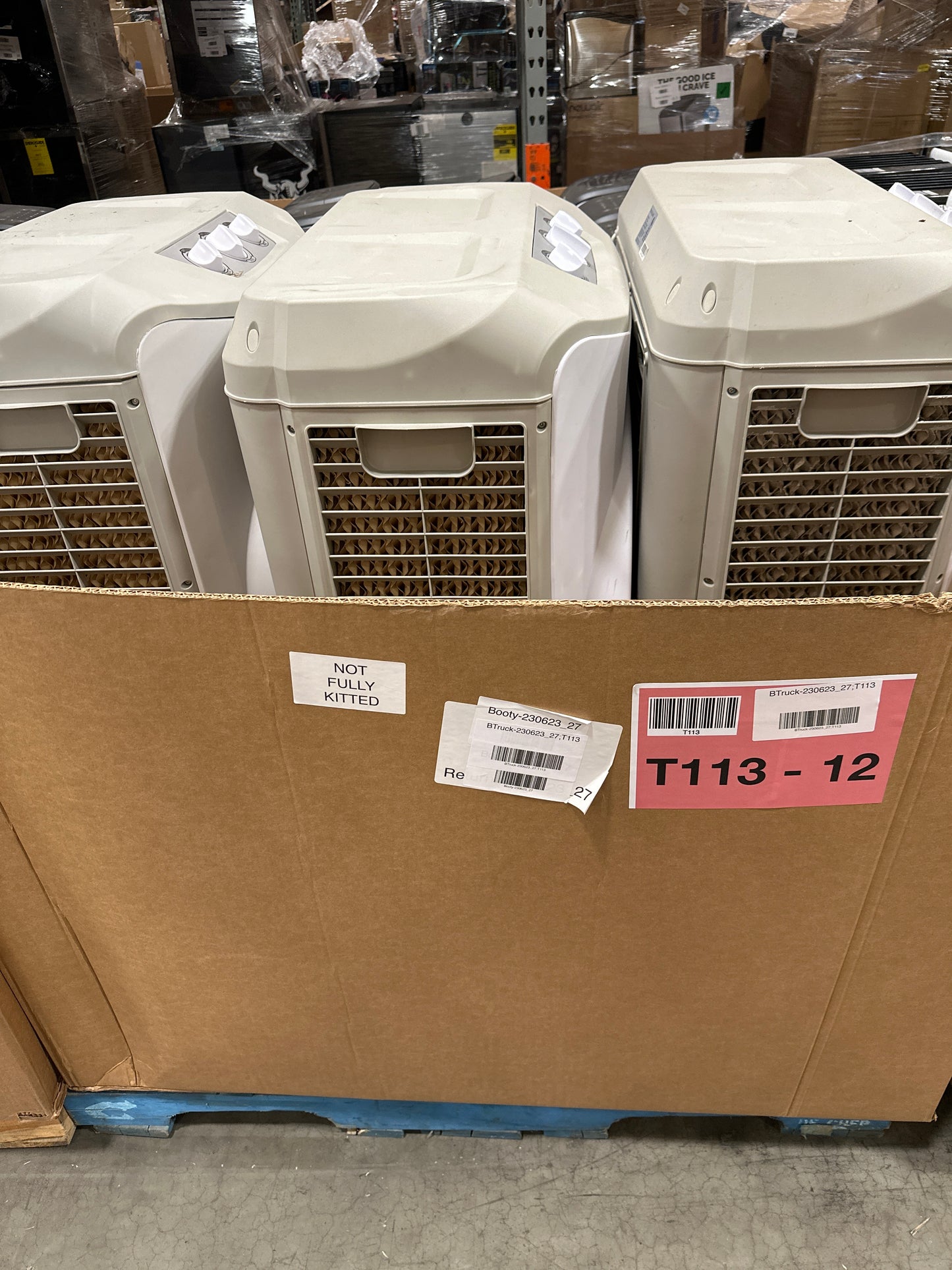 Liquidation Pallet of Portable HVACs, Pallet-DGF