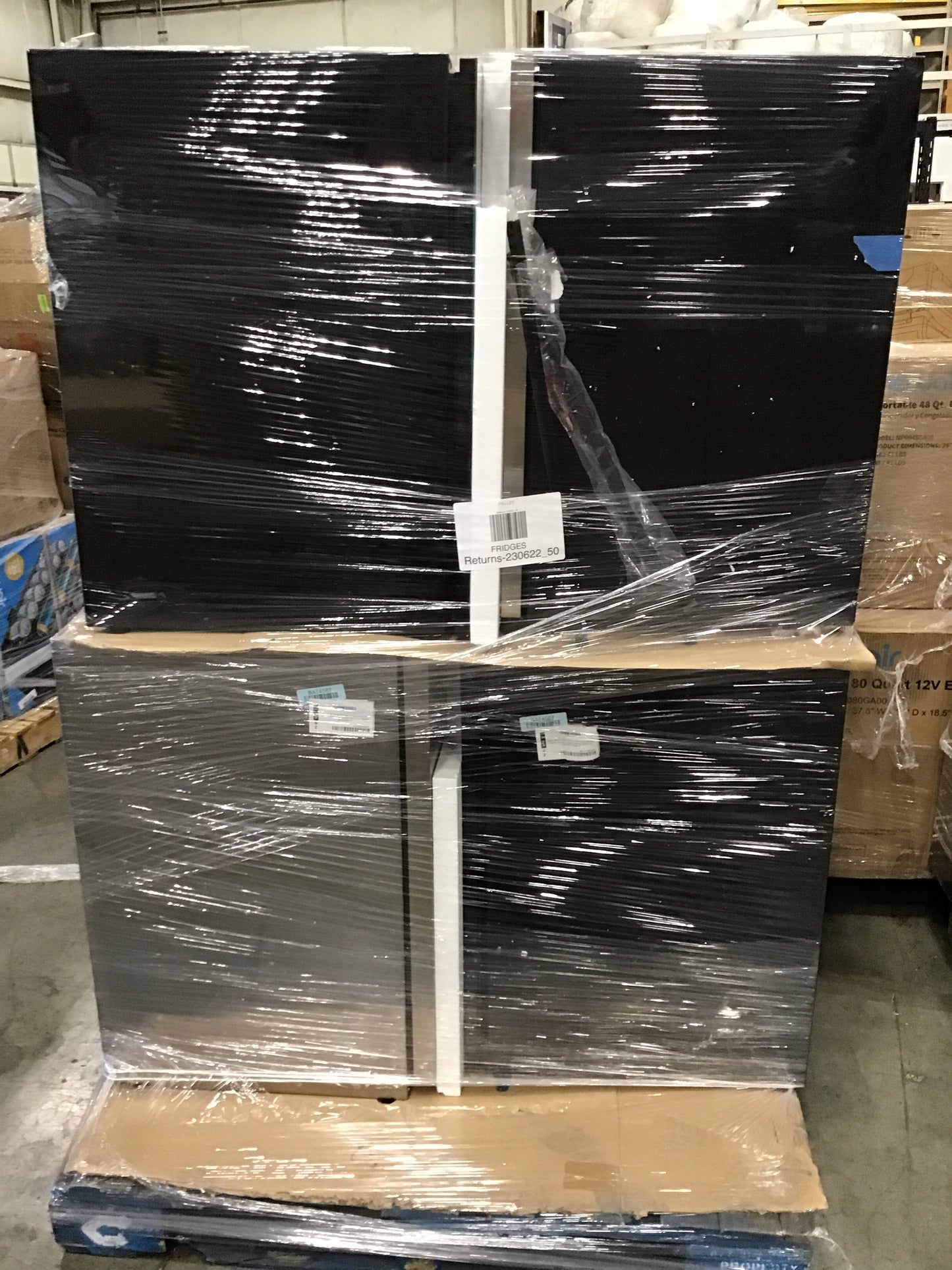 Liquidation Pallet of Compact Humidors and Compact Fridges, Pallet-CJS