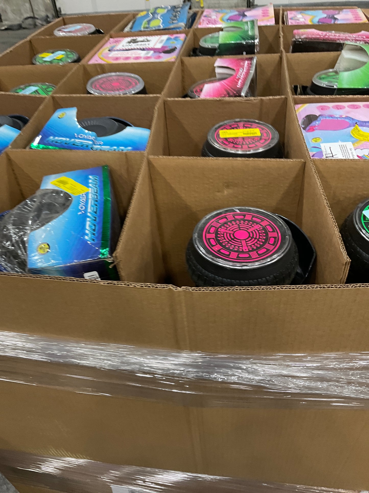 Liquidation Pallet of Hoverboards and Toys, Pallet-AAN