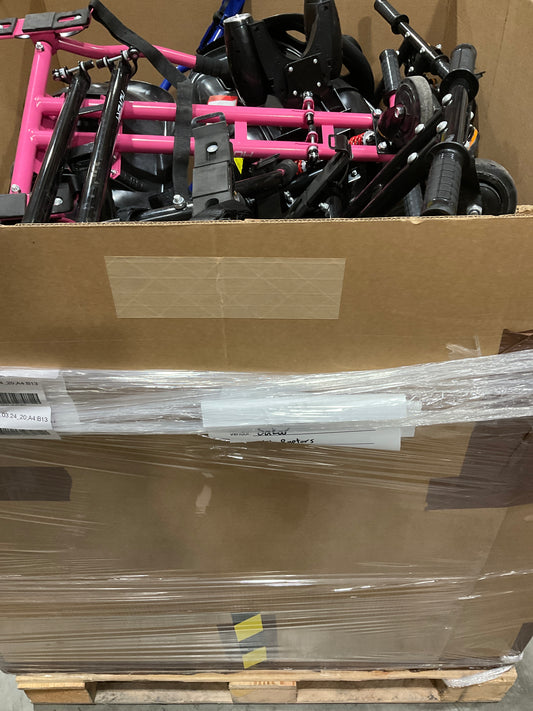 Liquidation Pallet of Accessories and Hoverboards, Pallet-AUX