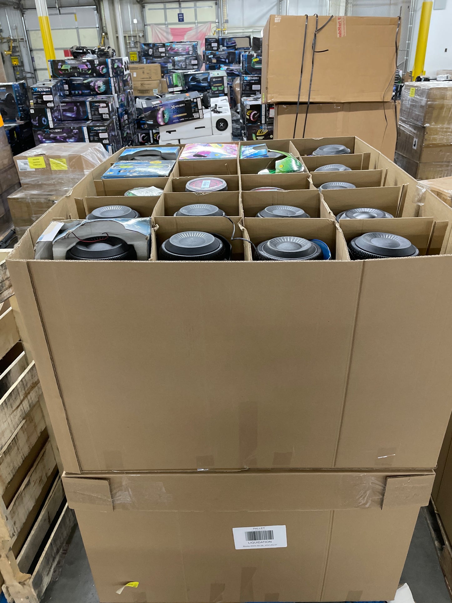 Liquidation Pallet of Hoverboards and Toys, Pallet-IK