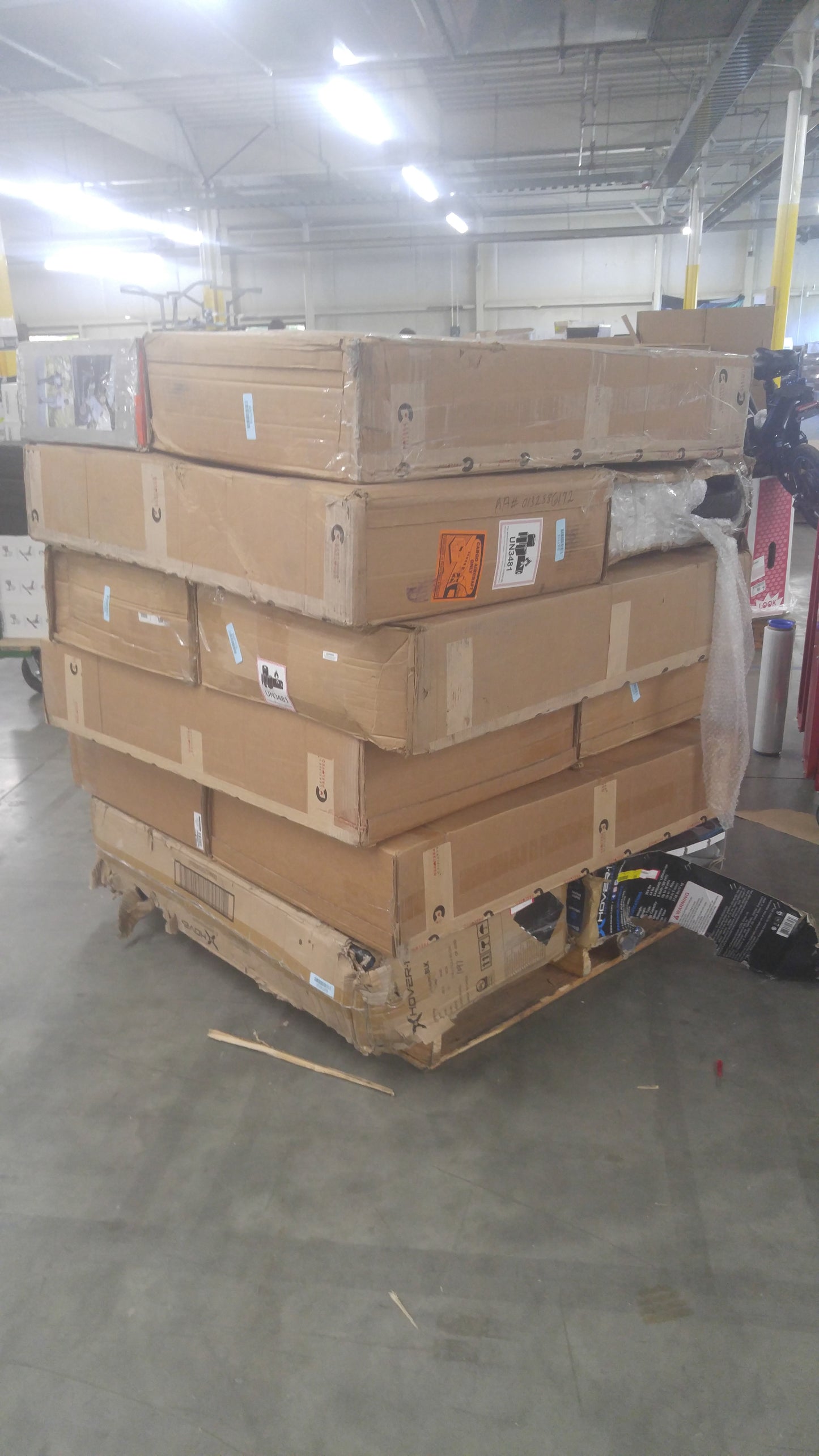 Liquidation Pallet of Electric Scooters, Pallet-DLF