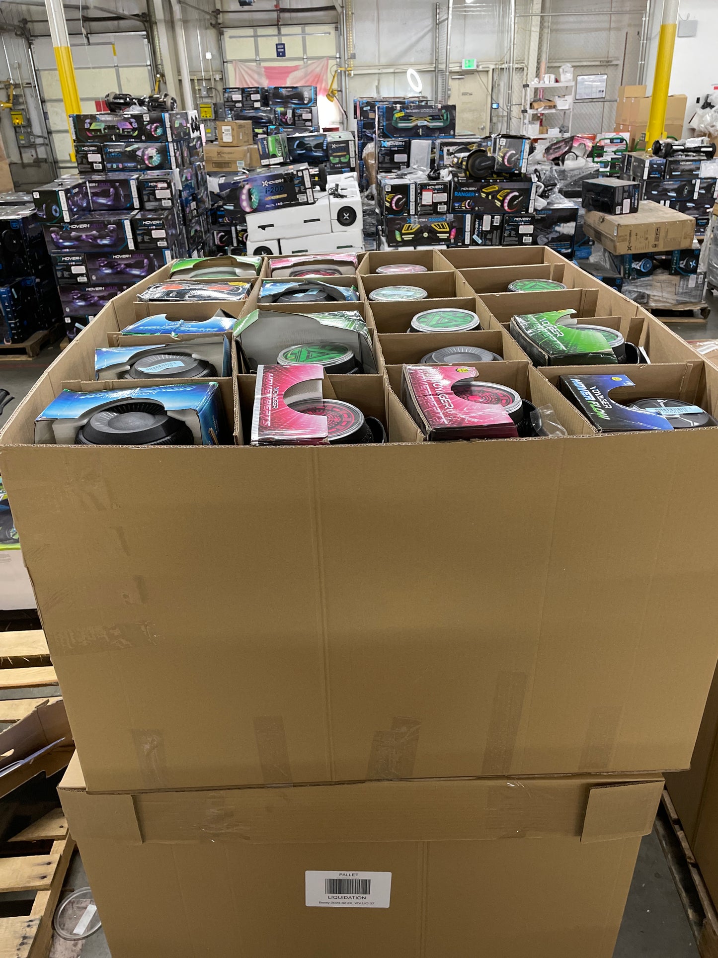 Liquidation Pallet of Hoverboards and Toys, Pallet-CX