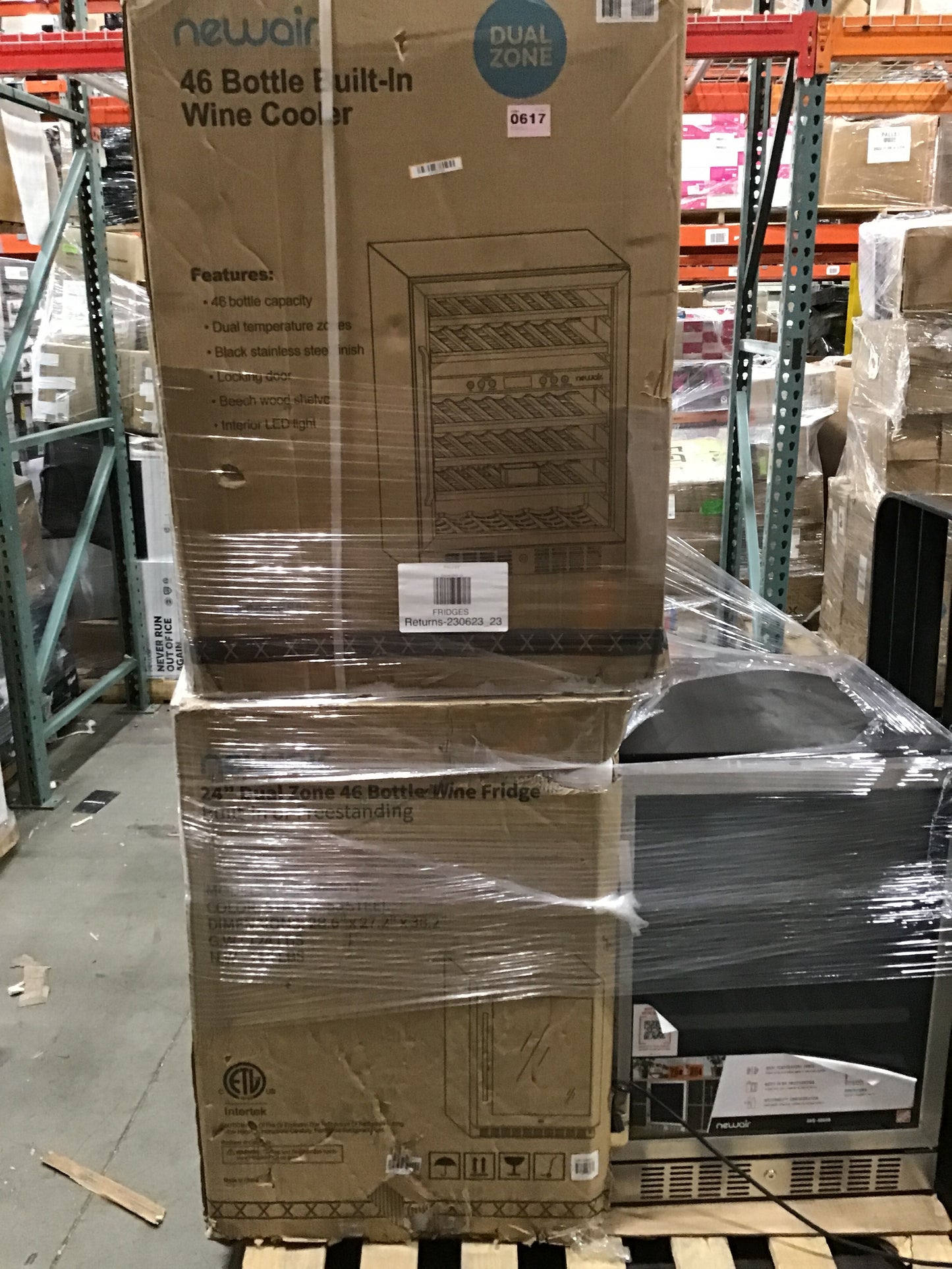 Liquidation Pallet of Compact Fridges, Pallet-CFM