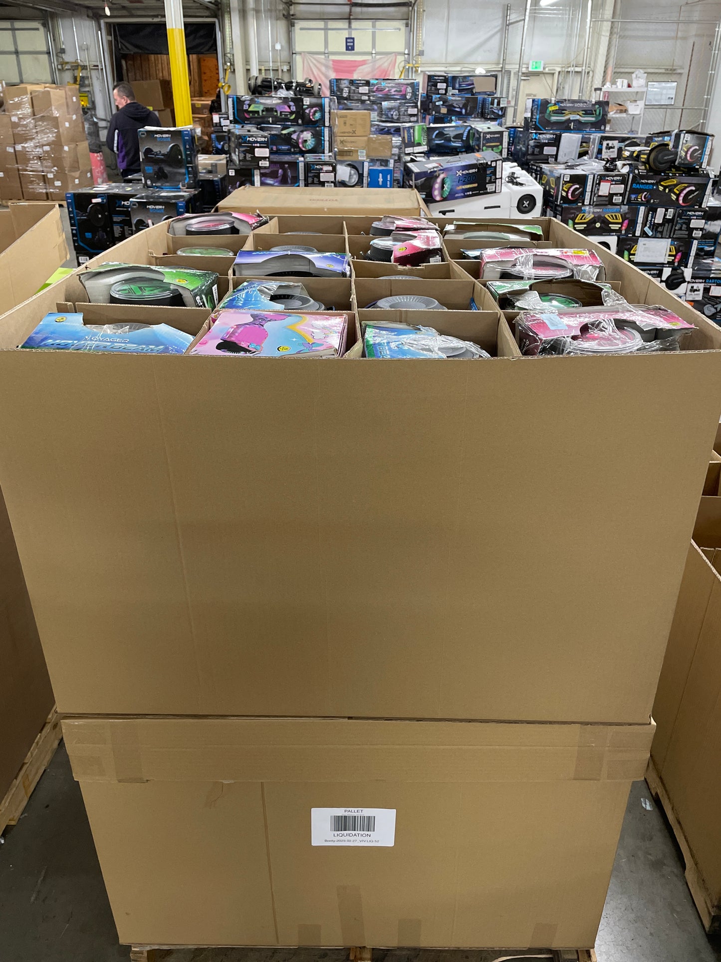 Liquidation Pallet of Hoverboards and Toys, Pallet-GW