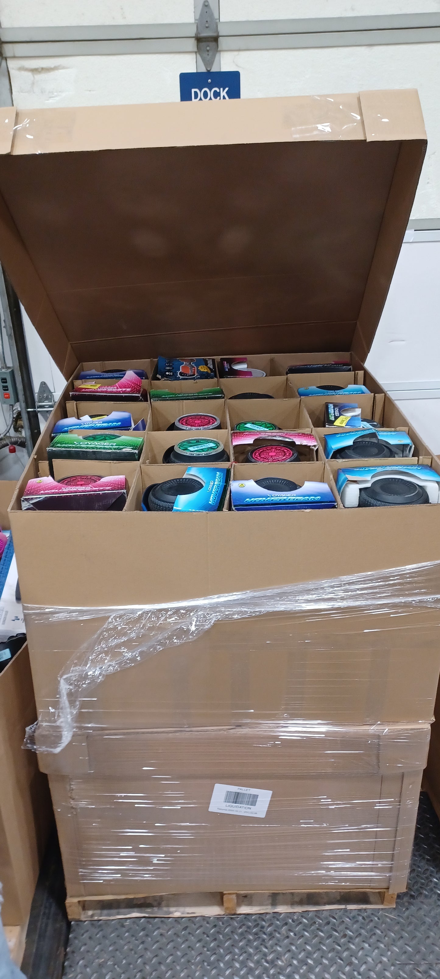 Liquidation Pallet of Hoverboards and Toys, Pallet-B