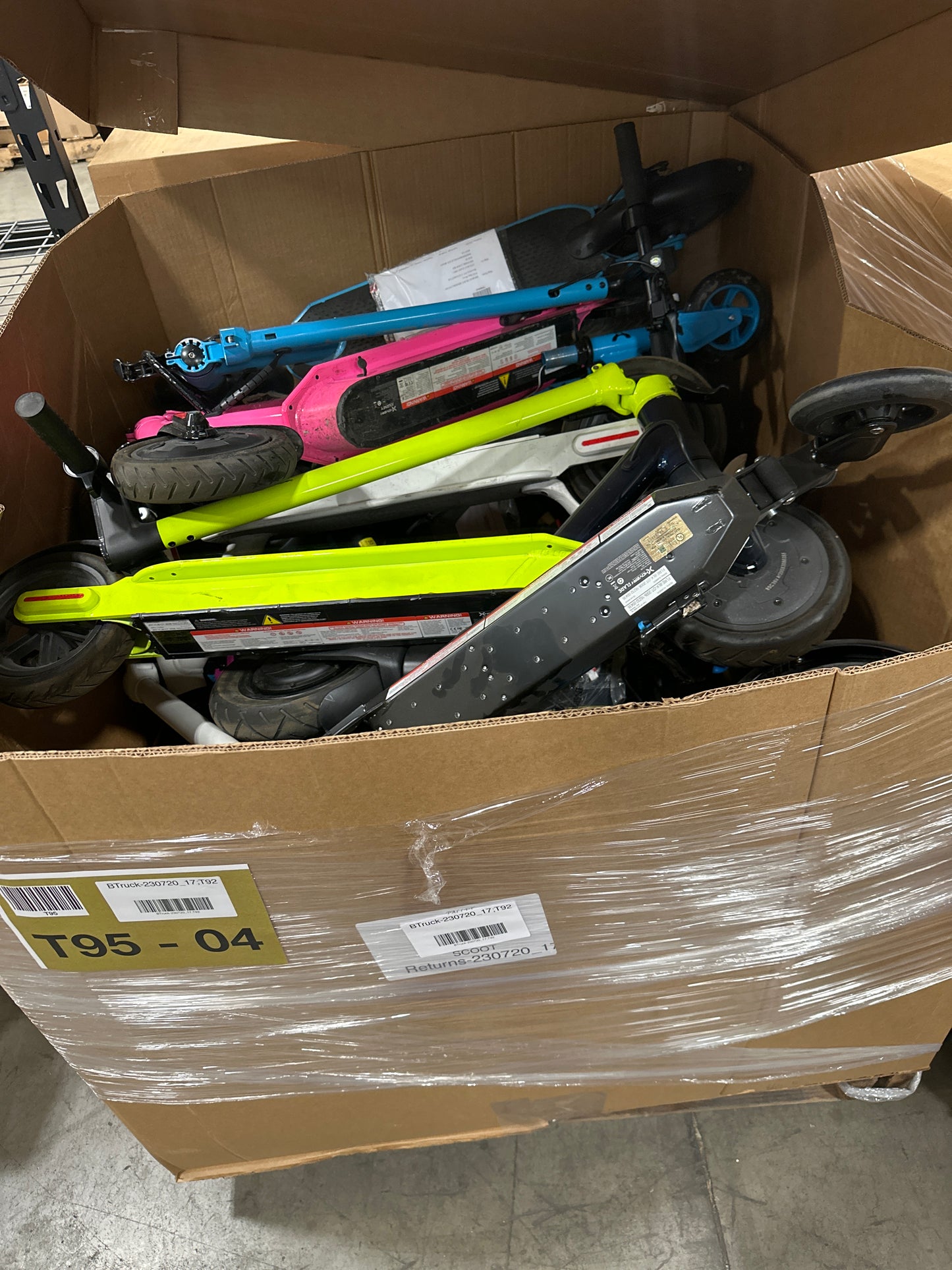 Liquidation Pallet of Electric Scooters, Pallet-CKL