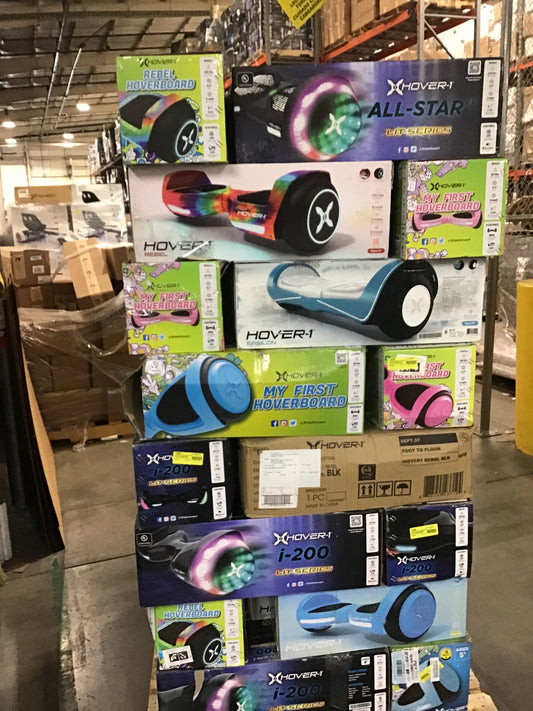Liquidation Pallet of Hoverboards and Electric Scooters | Pallet-GWA | 240226_37