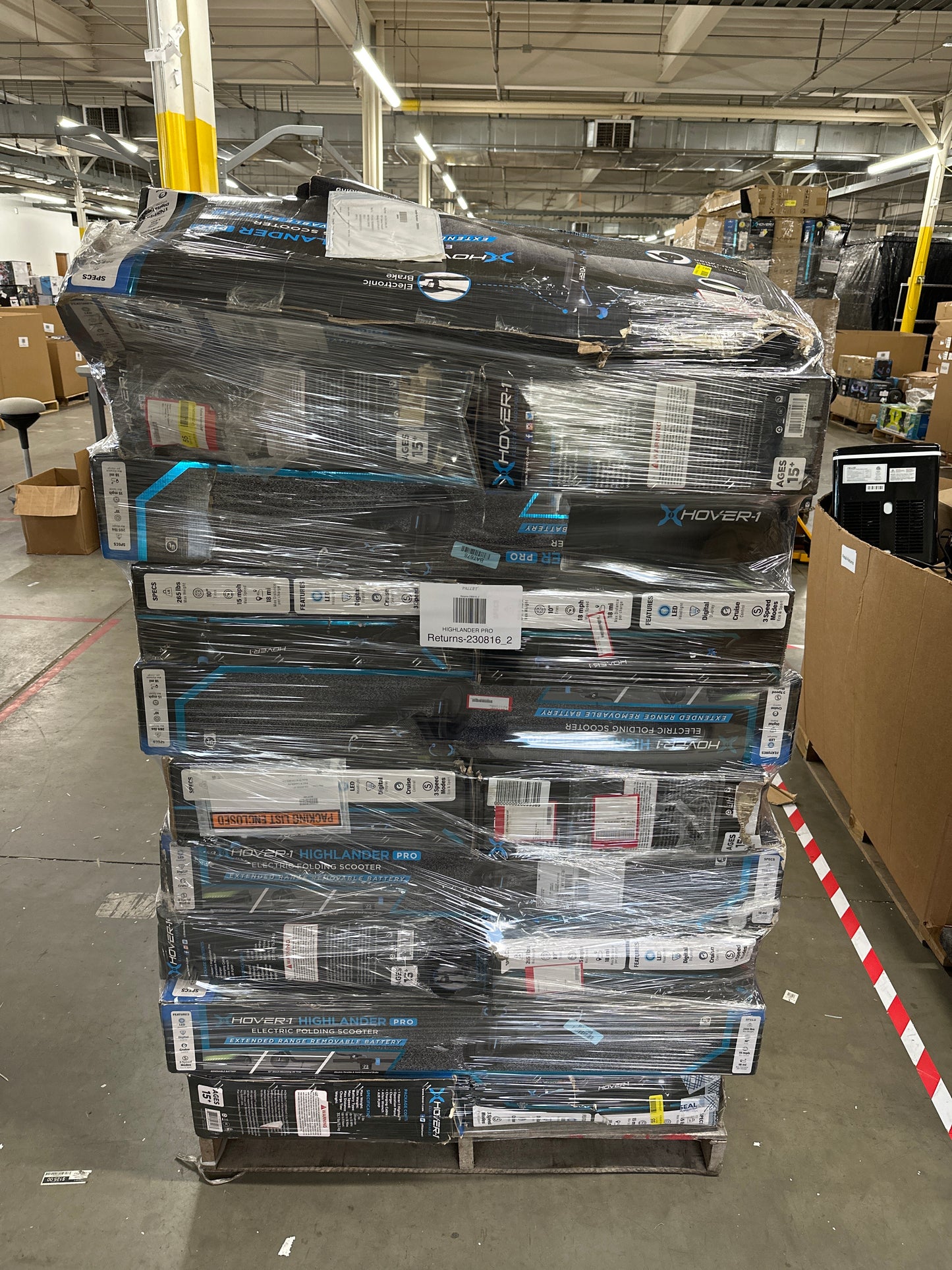 Liquidation Pallet of Electric Scooters, Pallet-CXJ