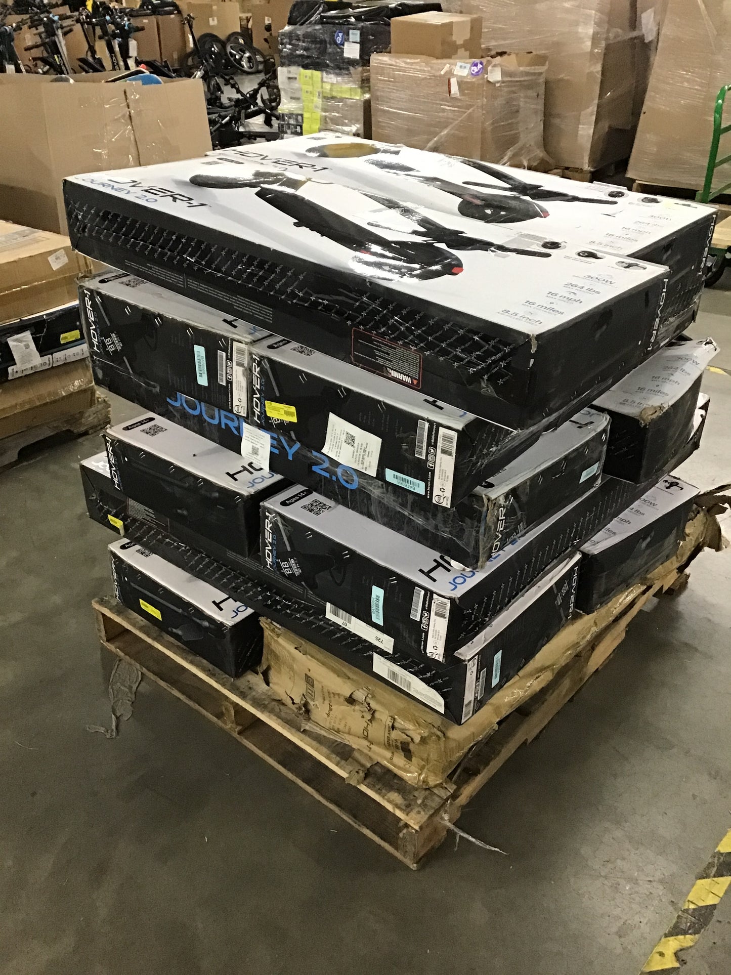 Liquidation Pallet of Electric Scooters | Pallet-FEM | 231229_14