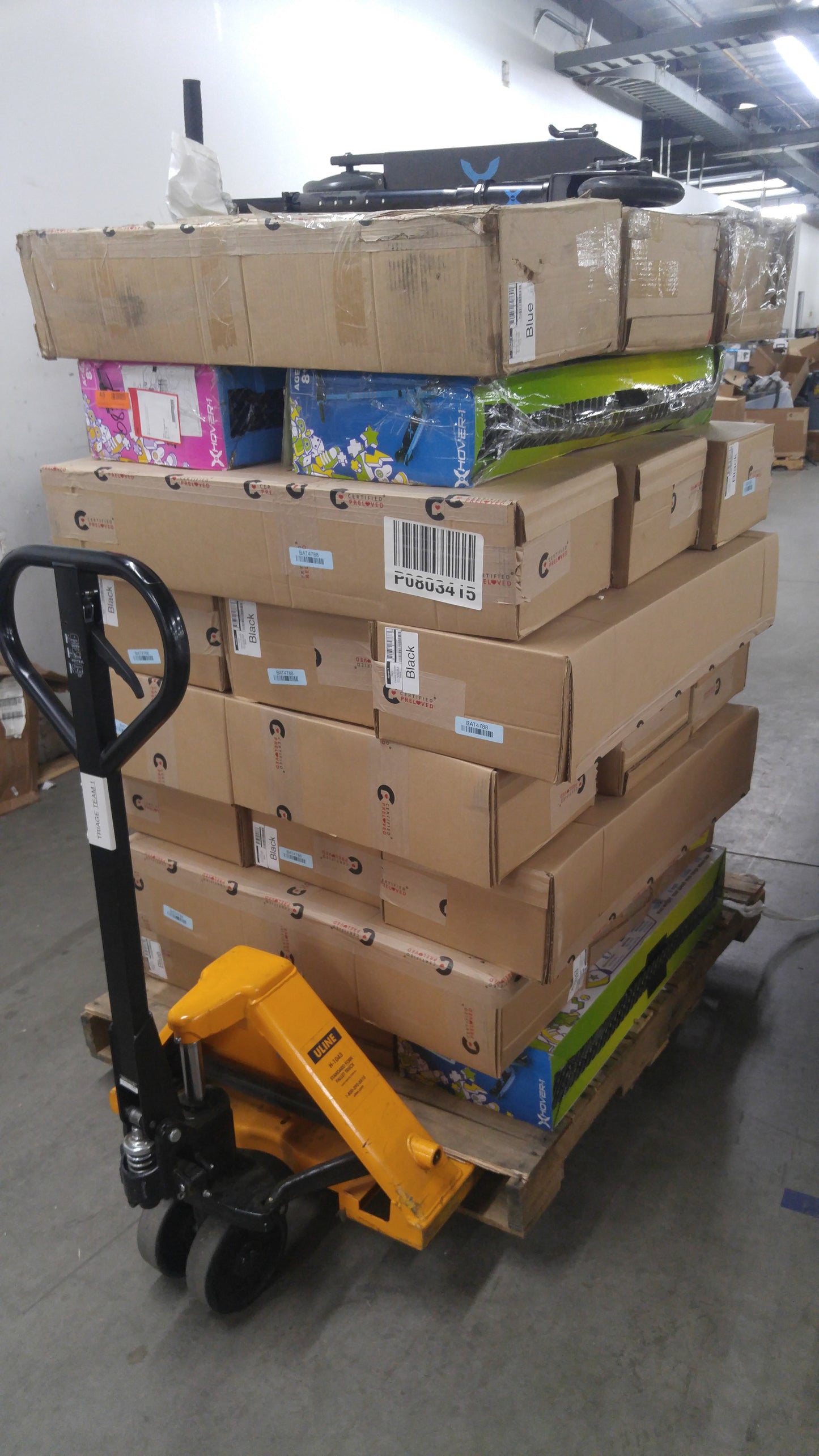 Liquidation Pallet of Electric Scooters | Pallet-CTB | 2023.06.09_4_VER