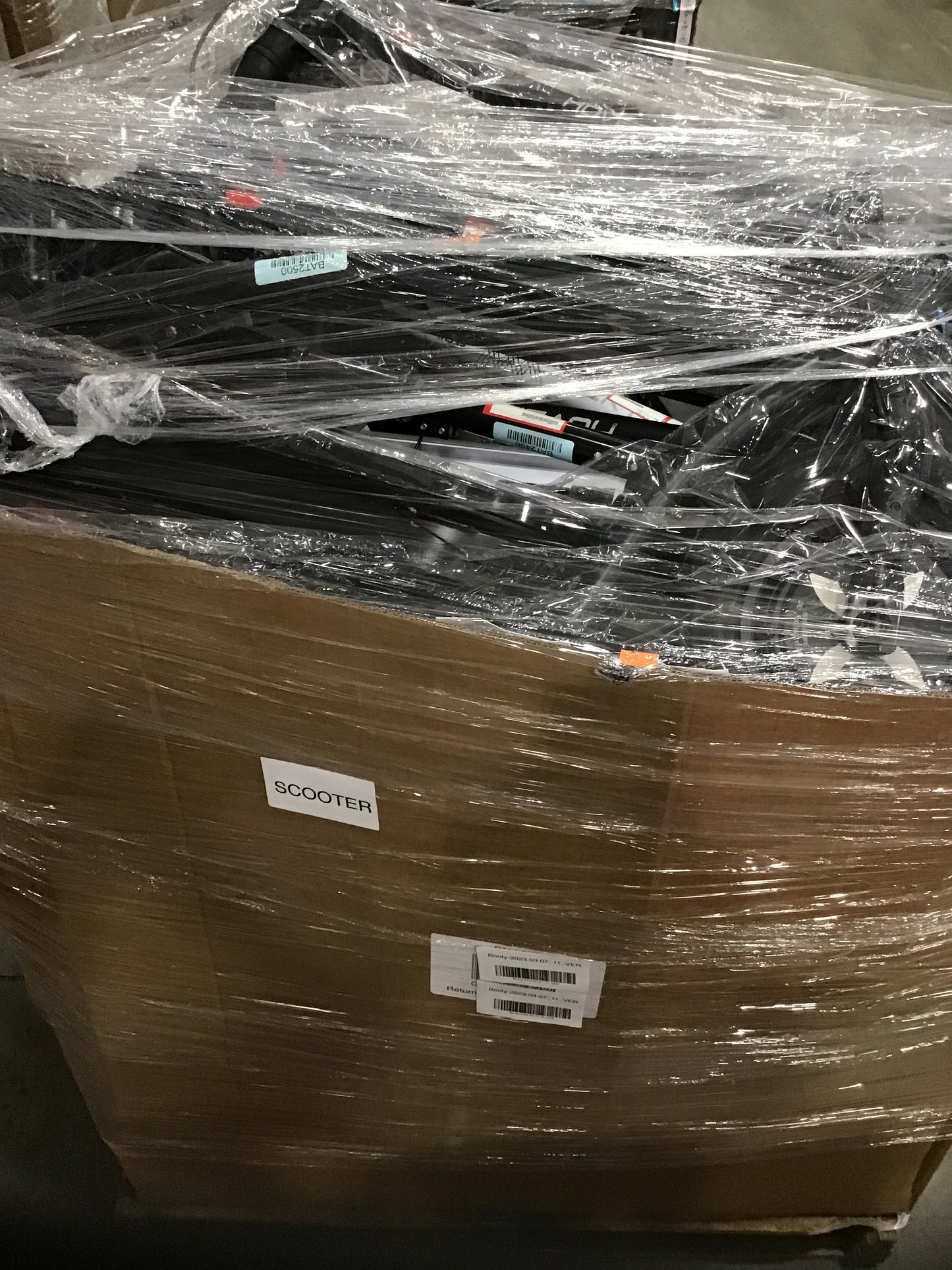 Liquidation Pallet of Electric Scooters, Pallet-CQA